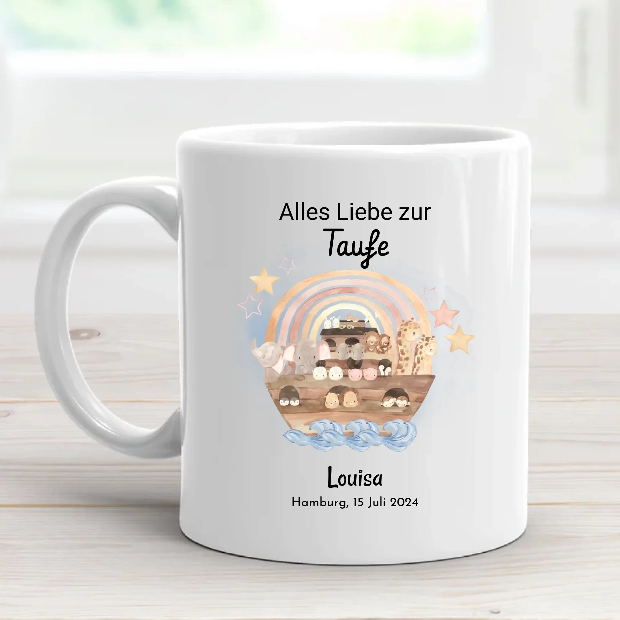 Mädchen Taufe Tasse personalisiert - Cantty