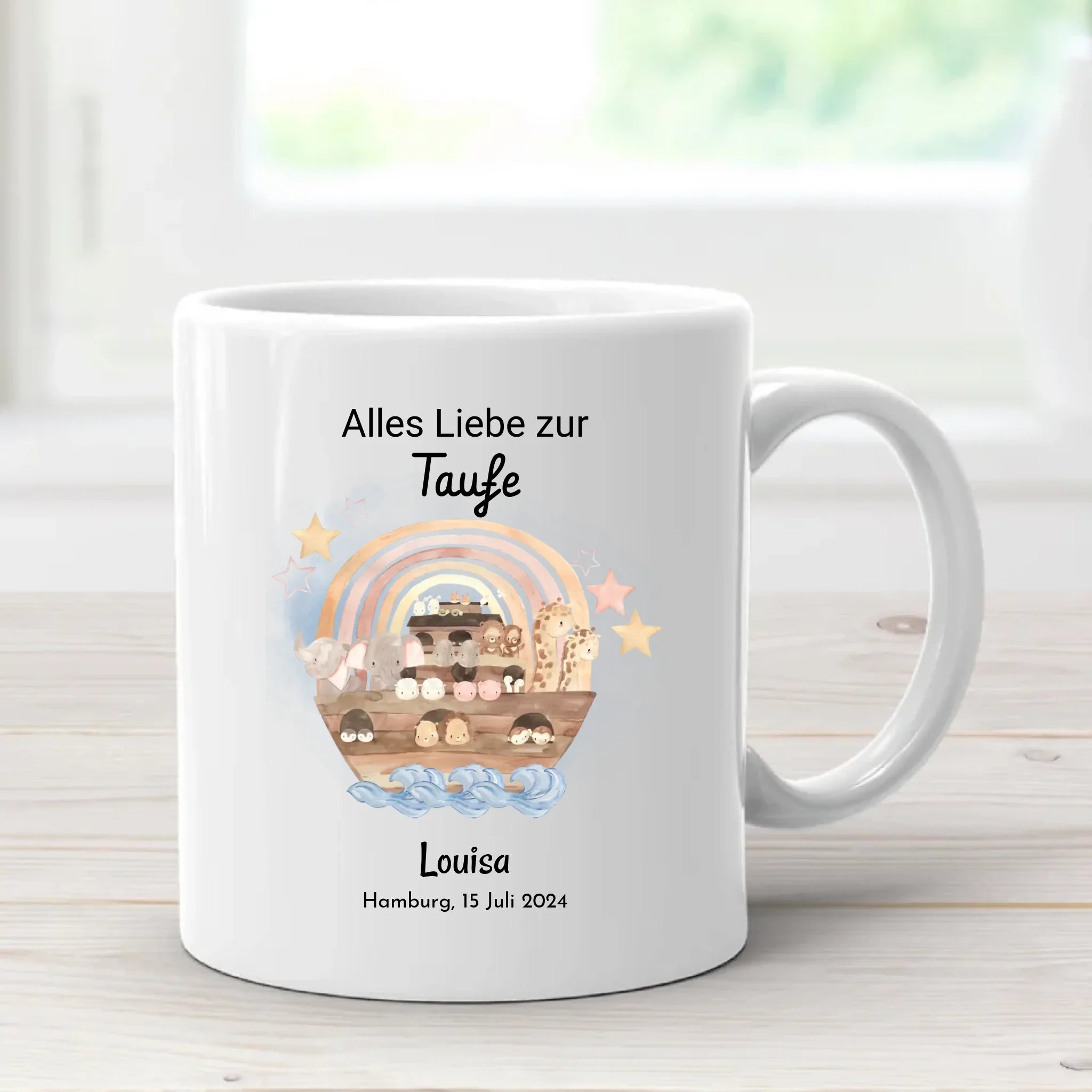 Mädchen Taufe Tasse personalisiert - Cantty
