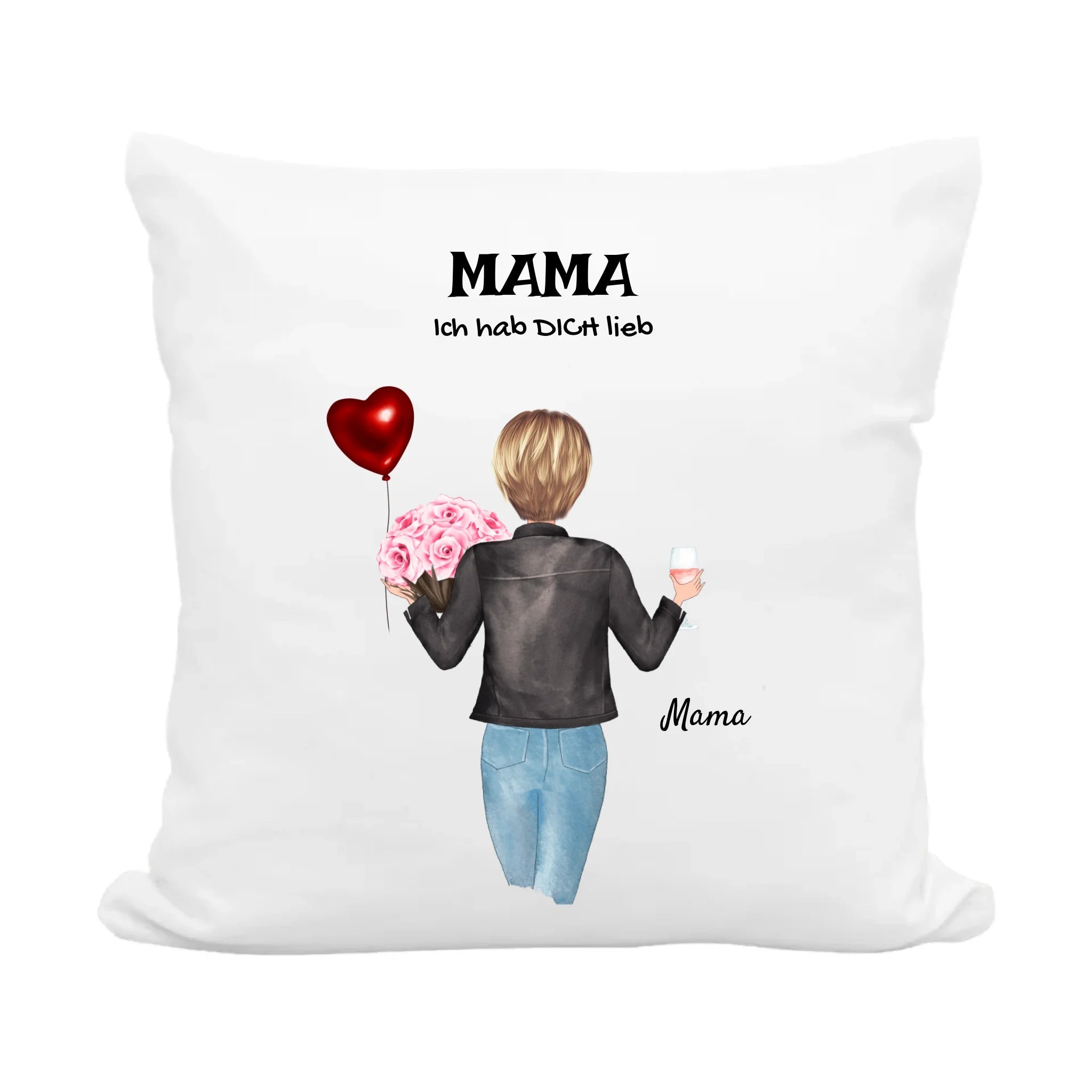Mama Kissen Geschenk personalisiert - Cantty