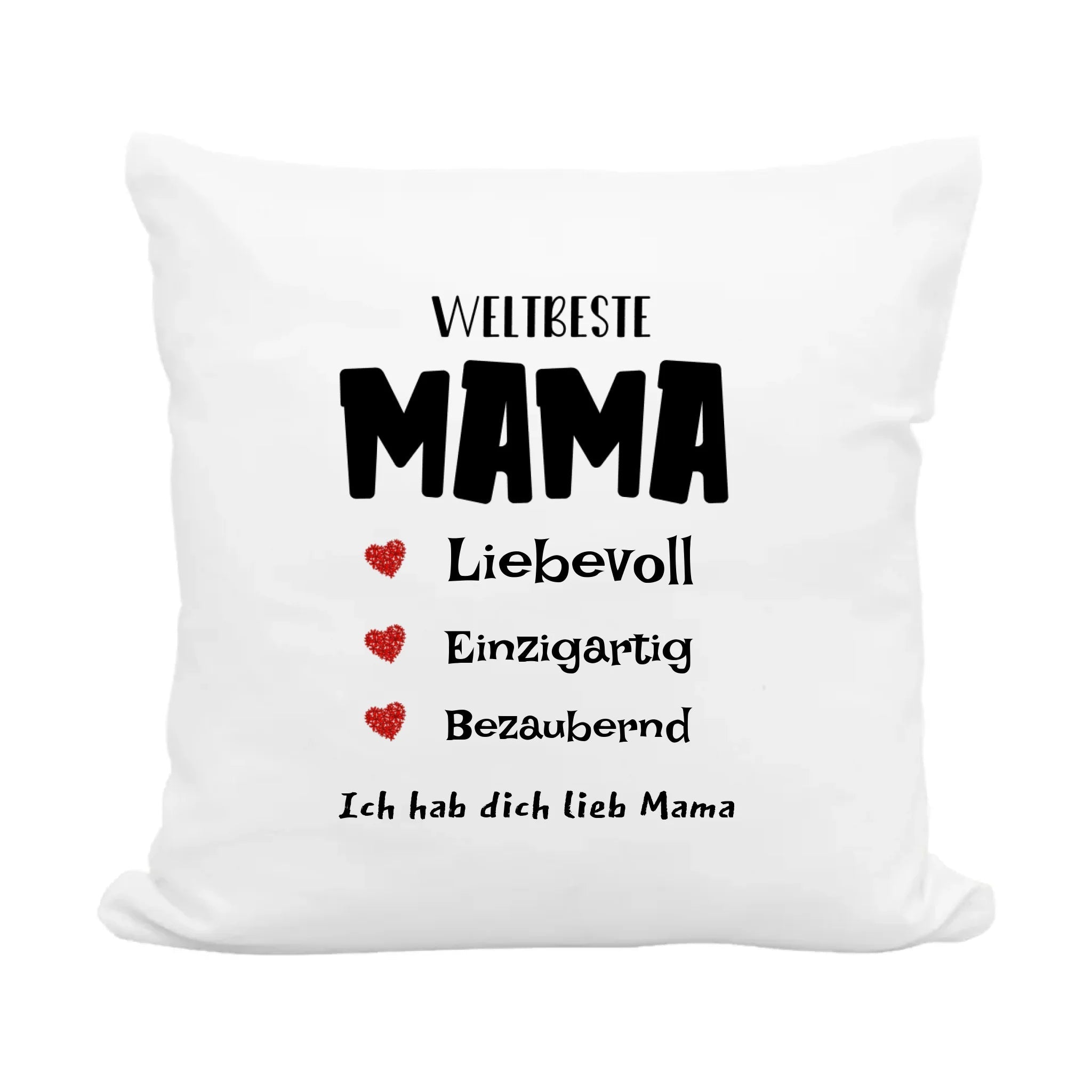 Mama Kissen personalisiert mit Spruch - Cantty