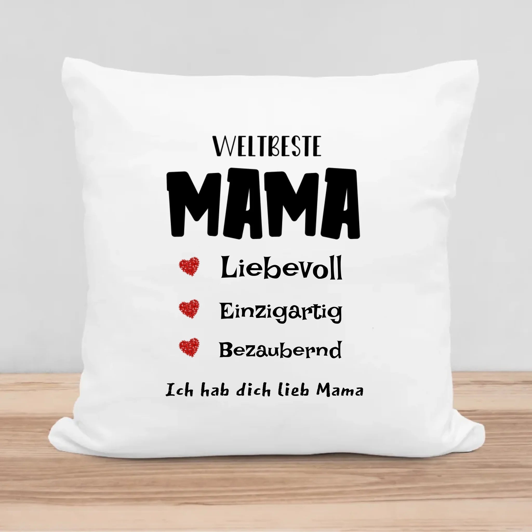 Mama Kissen personalisiert mit Spruch - Cantty