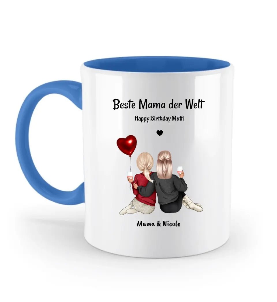 Mama Tochter Tasse Geschenk personalisiert - Cantty