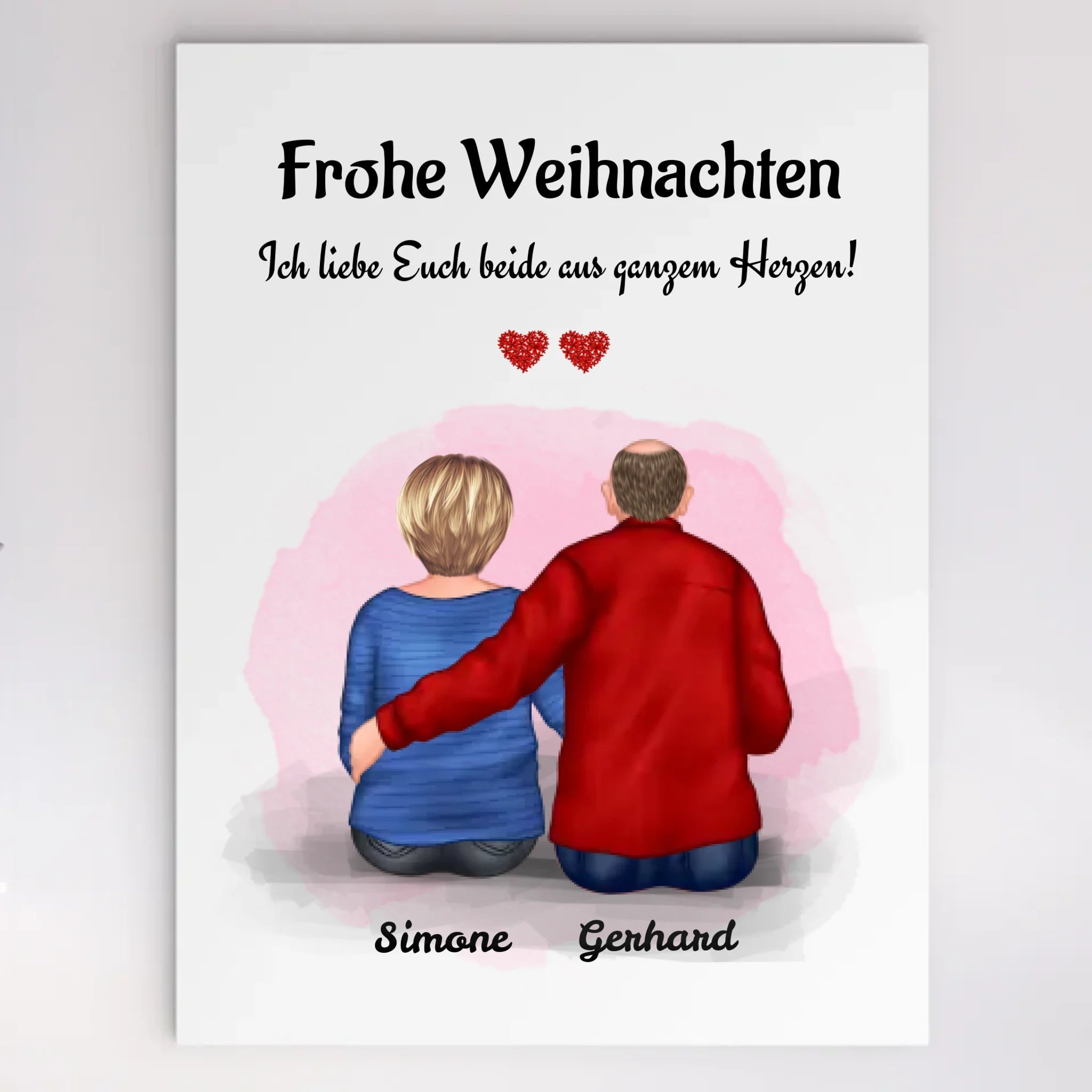 Merry Christmas Acrylglas Oma Opa Weihnachtsgeschenk - Cantty