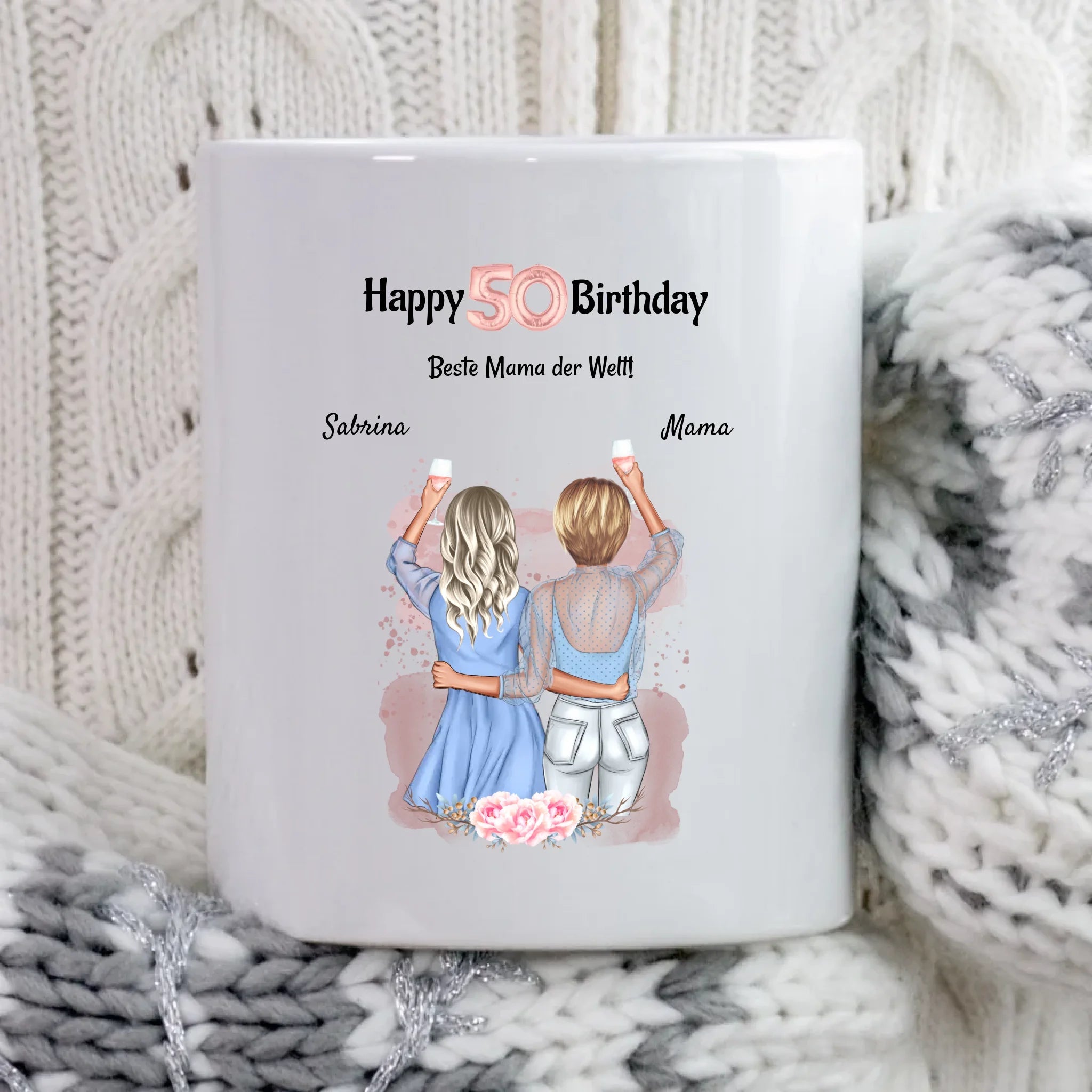 Mutter Geburtstag Tasse personalisiert - Cantty