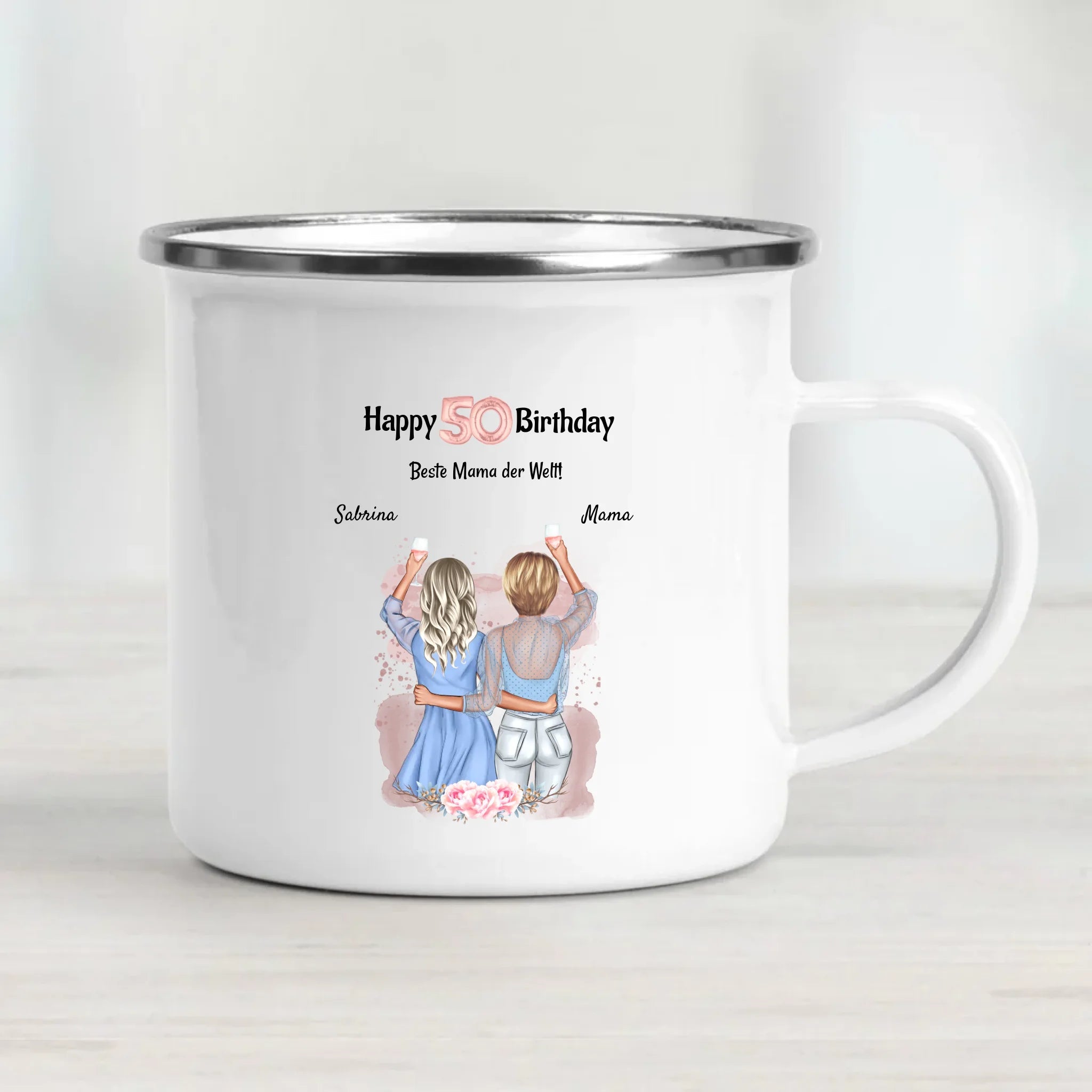 Mutter Geburtstag Tasse personalisiert - Cantty