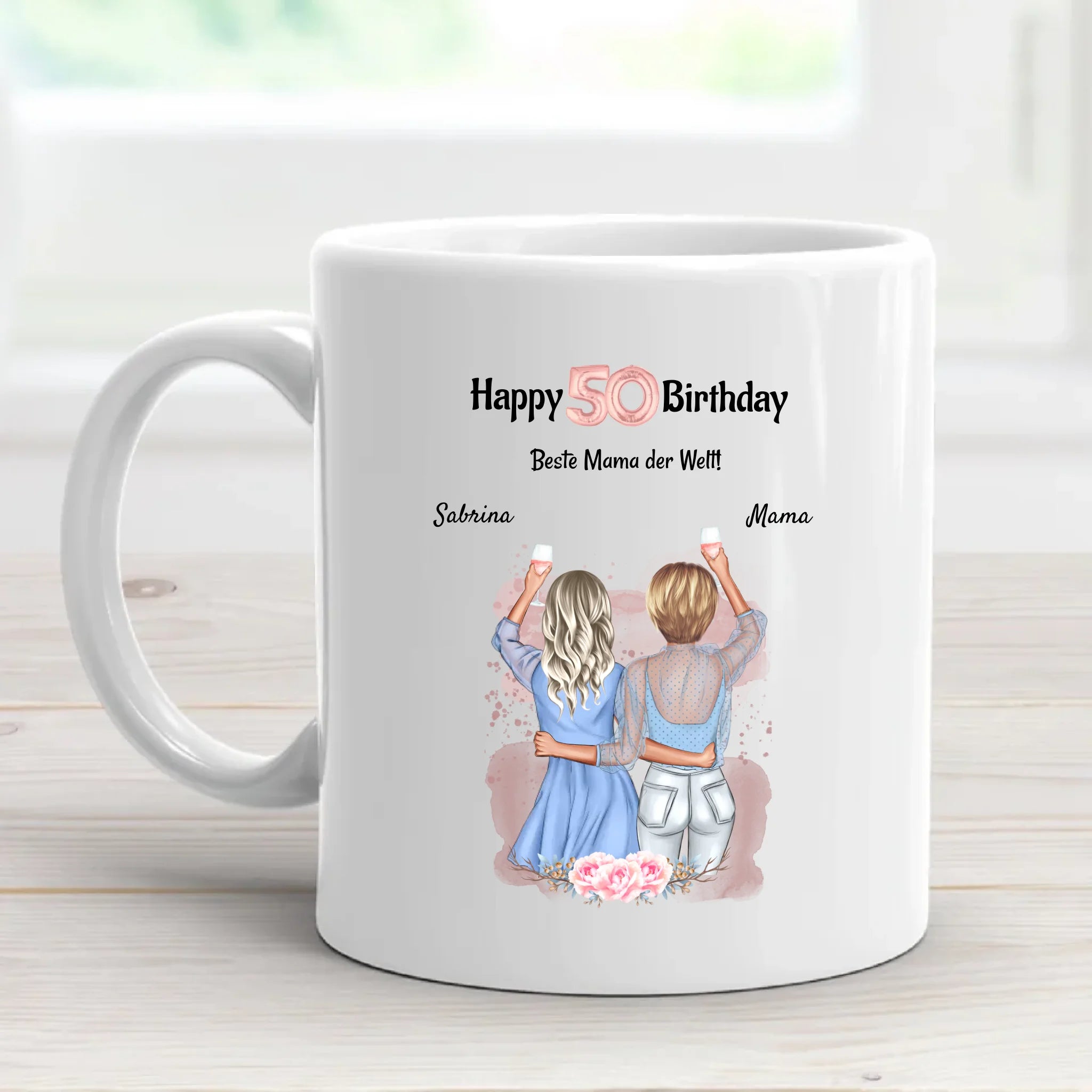 Mutter Geburtstag Tasse personalisiert - Cantty