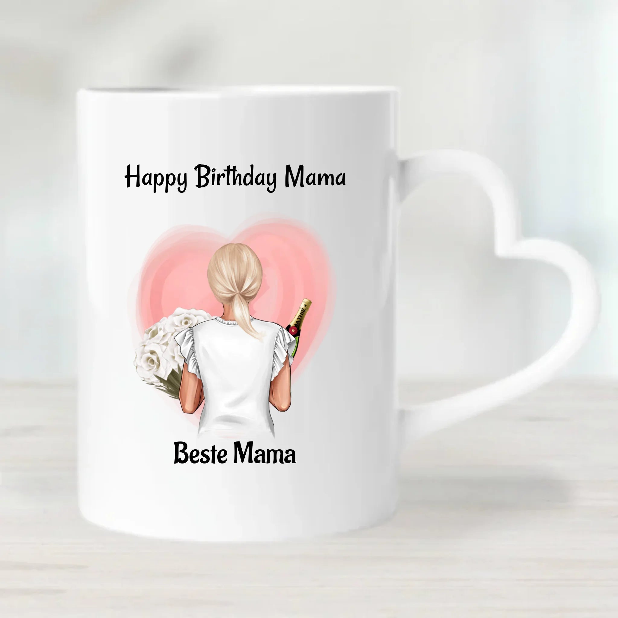 Mutter Tasse Geburtstag Geschenk personalisiert - Cantty