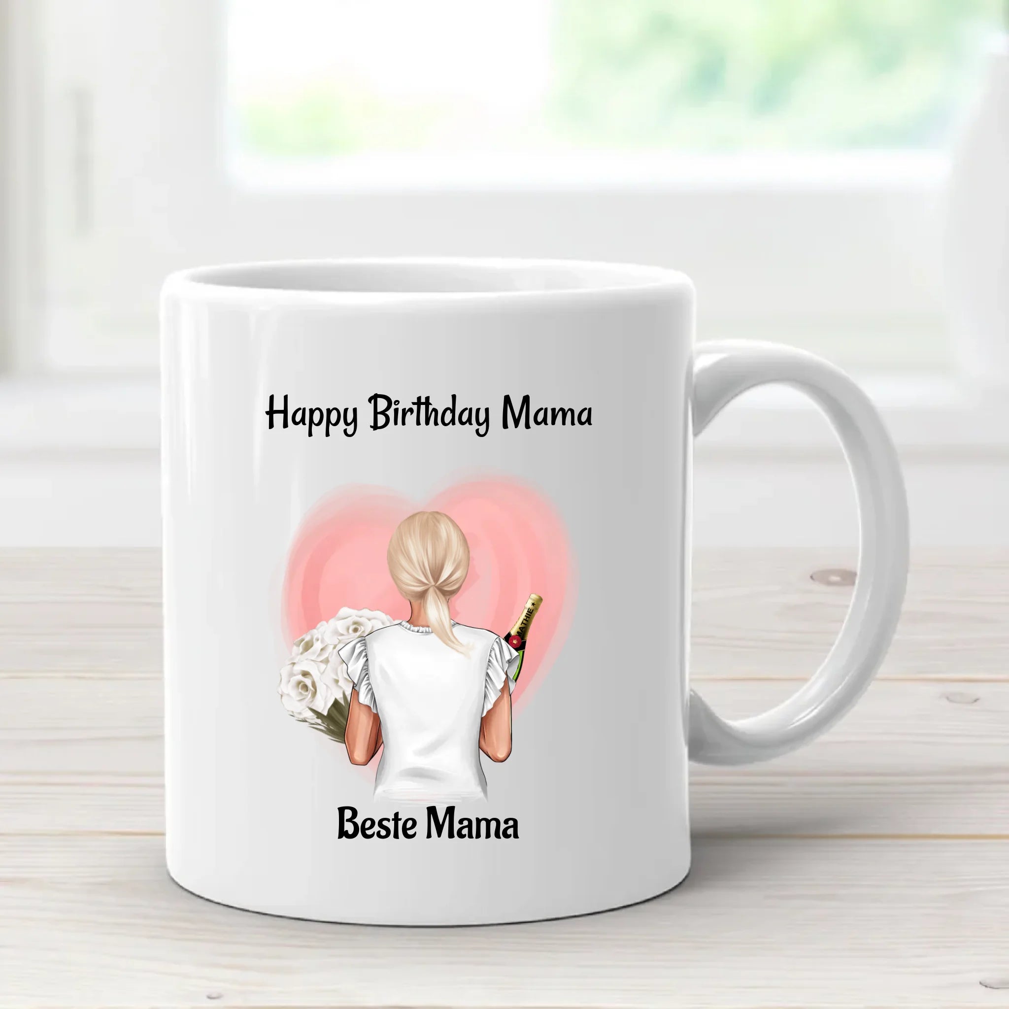 Mutter Tasse Geburtstag Geschenk personalisiert - Cantty