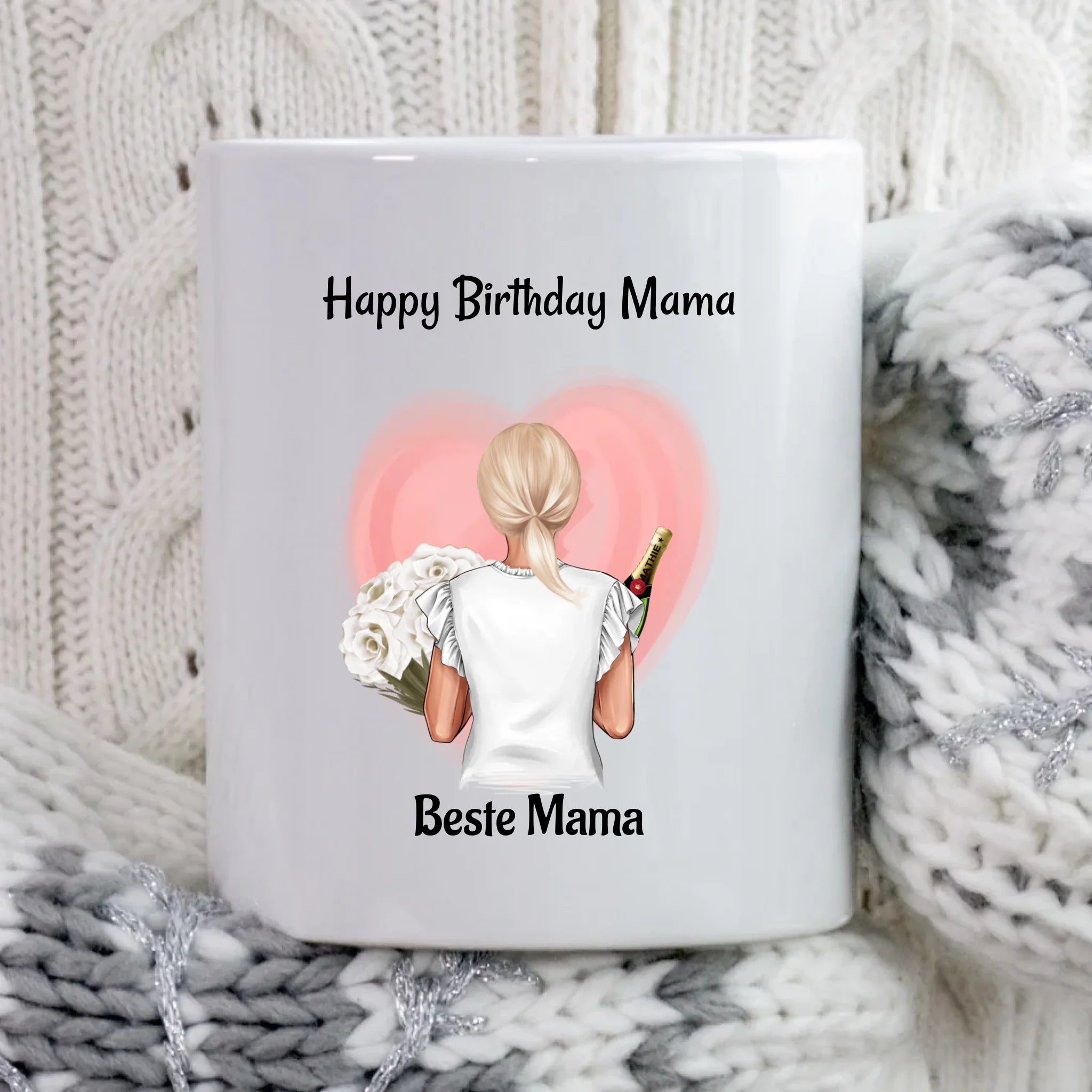 Mutter Tasse Geburtstag Geschenk personalisiert - Cantty