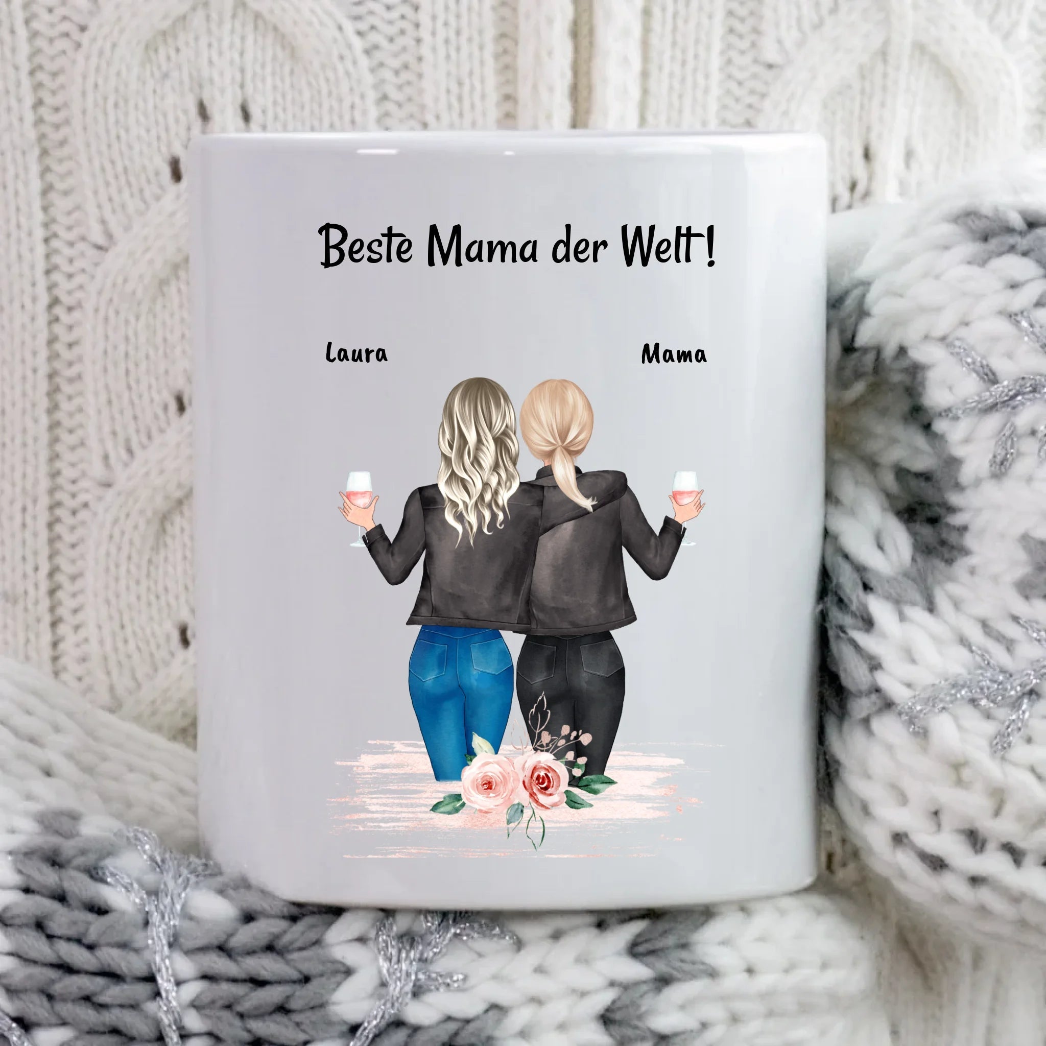 Mutter Tochter personalisierte Tasse Geschenk - Cantty