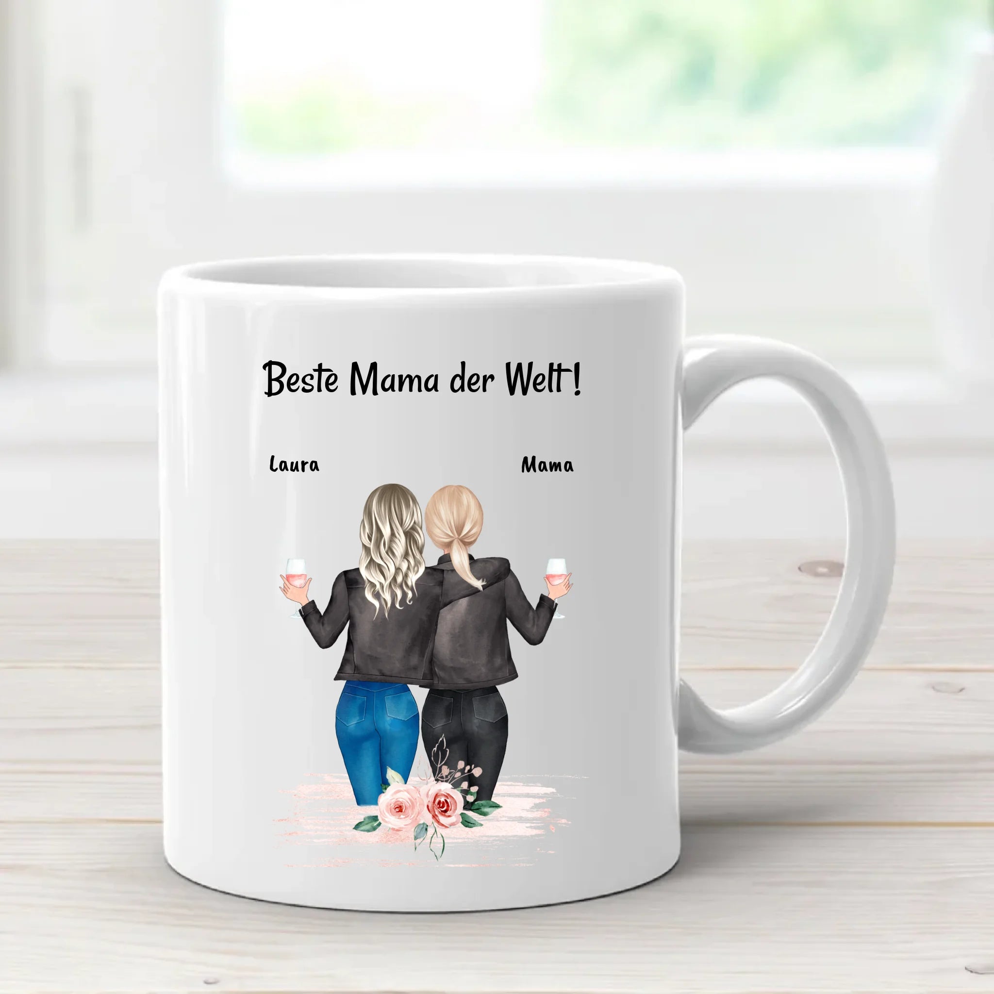Mutter Tochter personalisierte Tasse Geschenk - Cantty