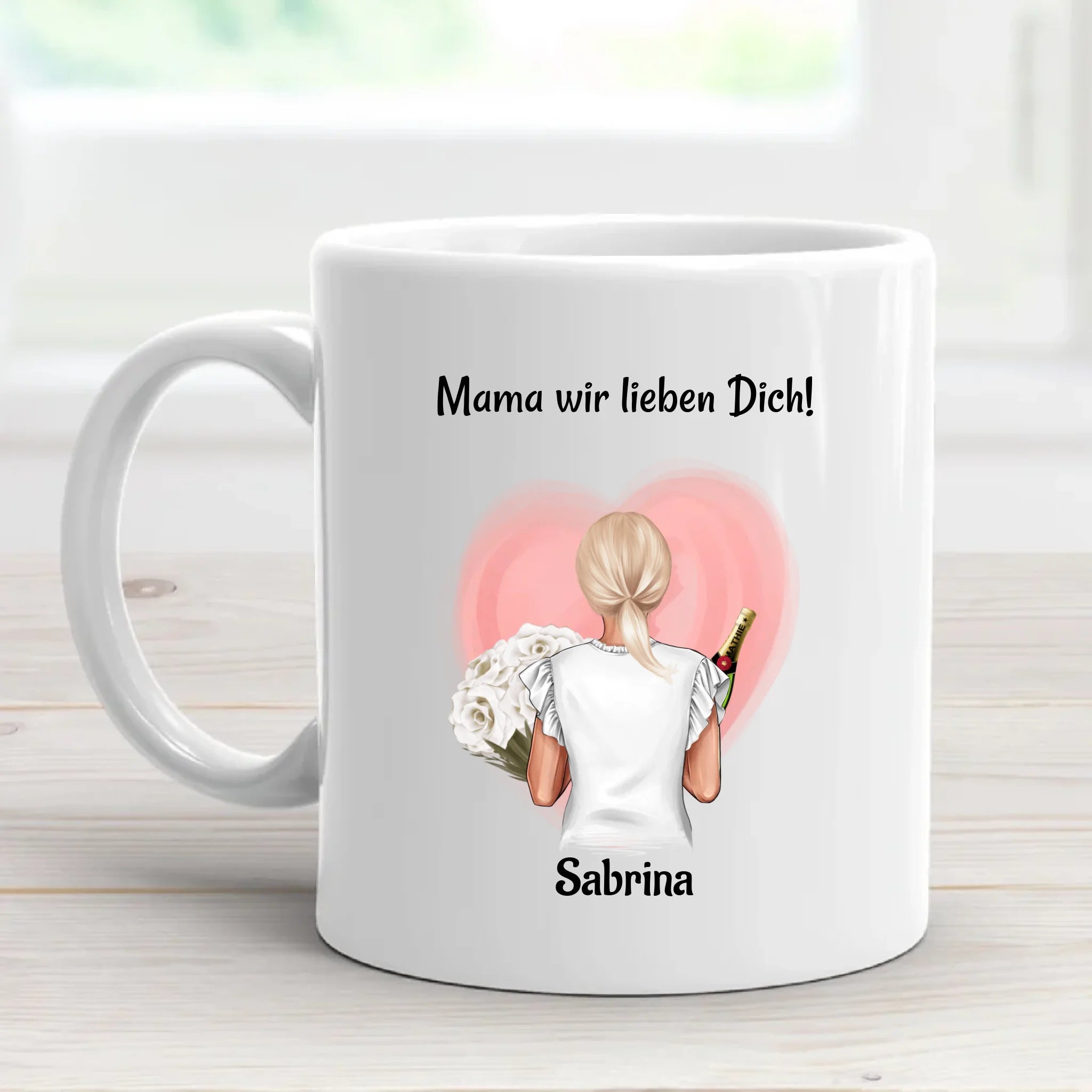 Muttertag Tasse personalisiert für Mama - Cantty