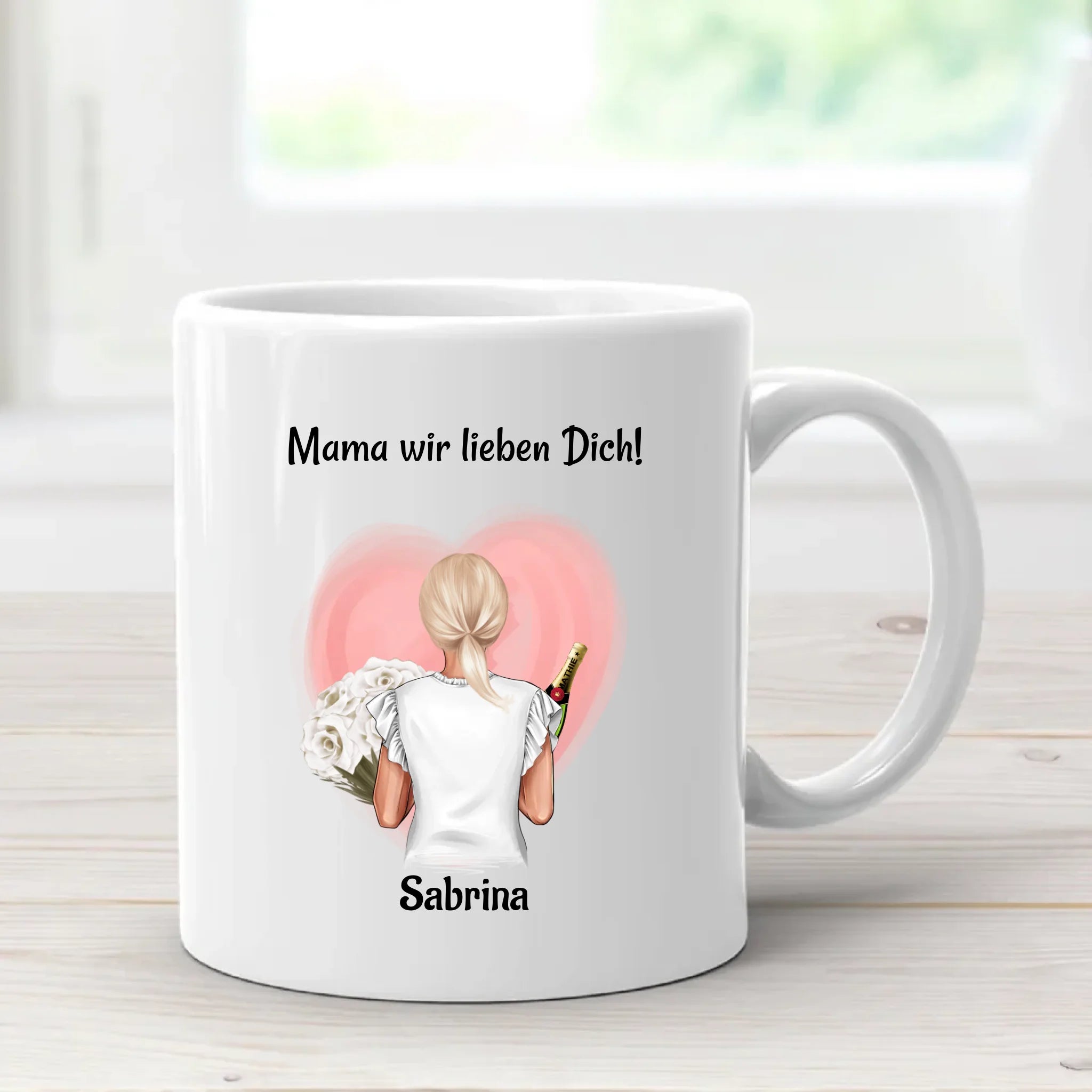 Muttertag Tasse personalisiert für Mama - Cantty