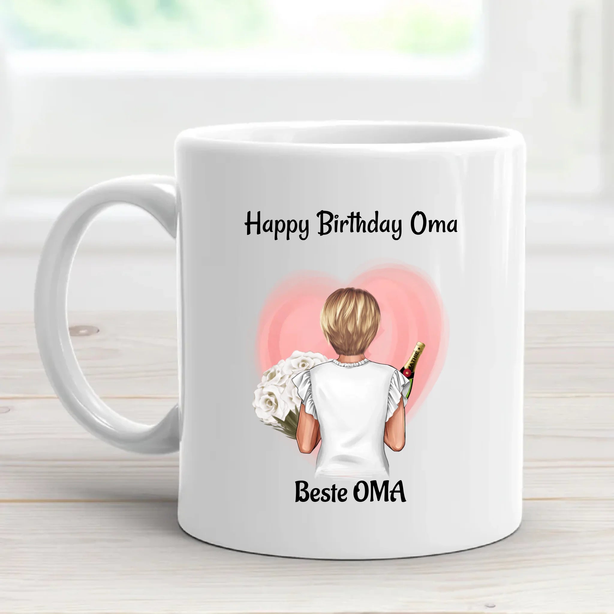 Oma Tasse Geburtstag Geschenk personalisiert - Cantty