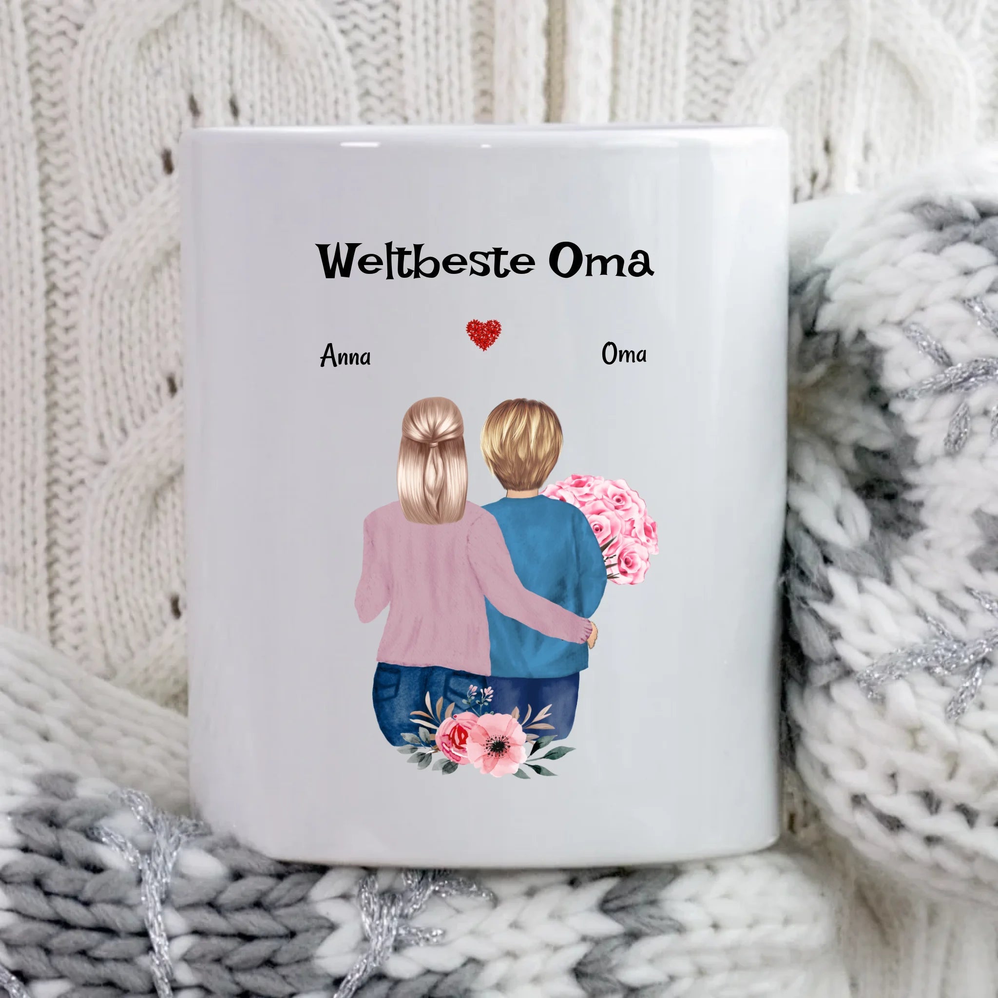Oma Tasse Geschenk personalisiert gestalten - Cantty