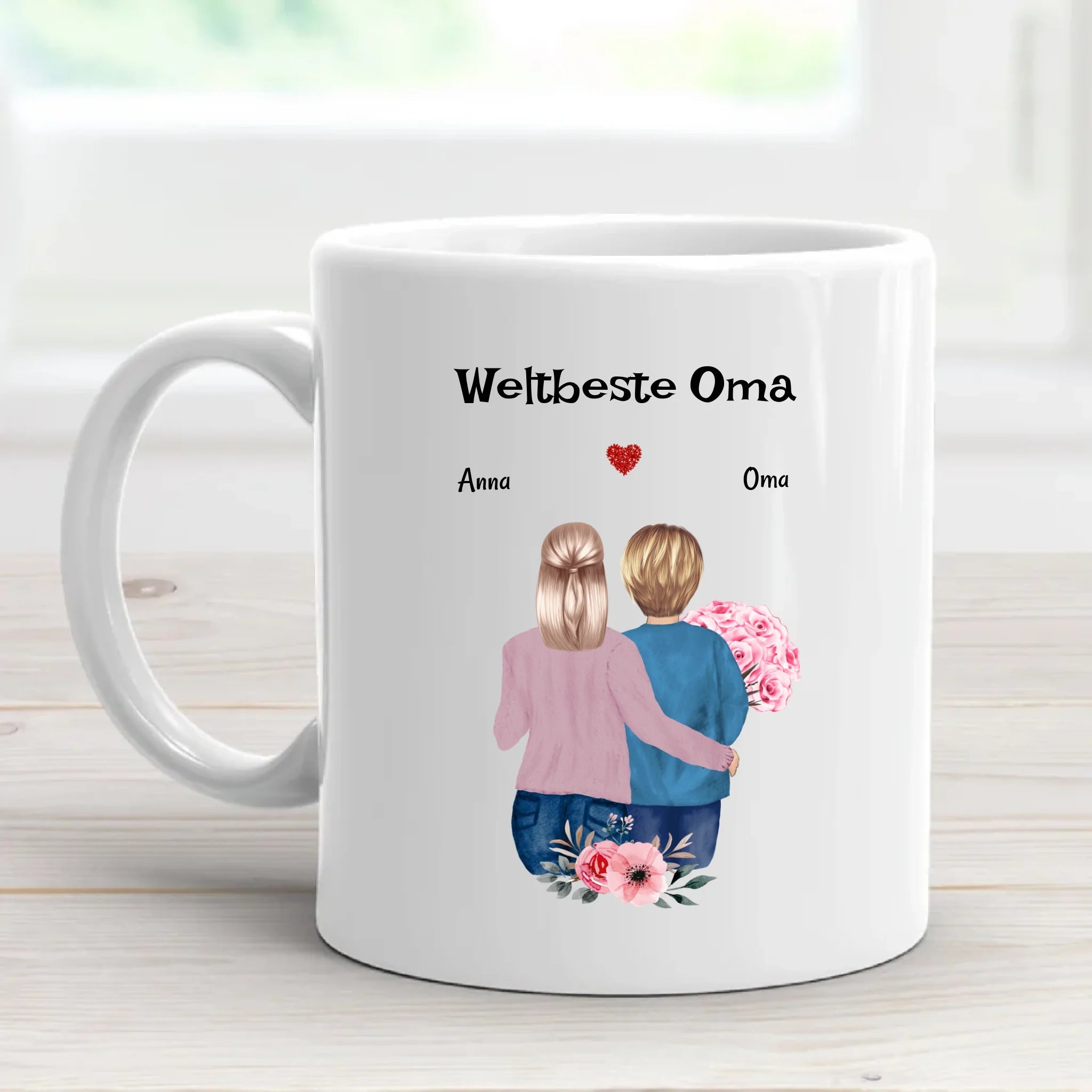 Oma Tasse Geschenk personalisiert gestalten - Cantty