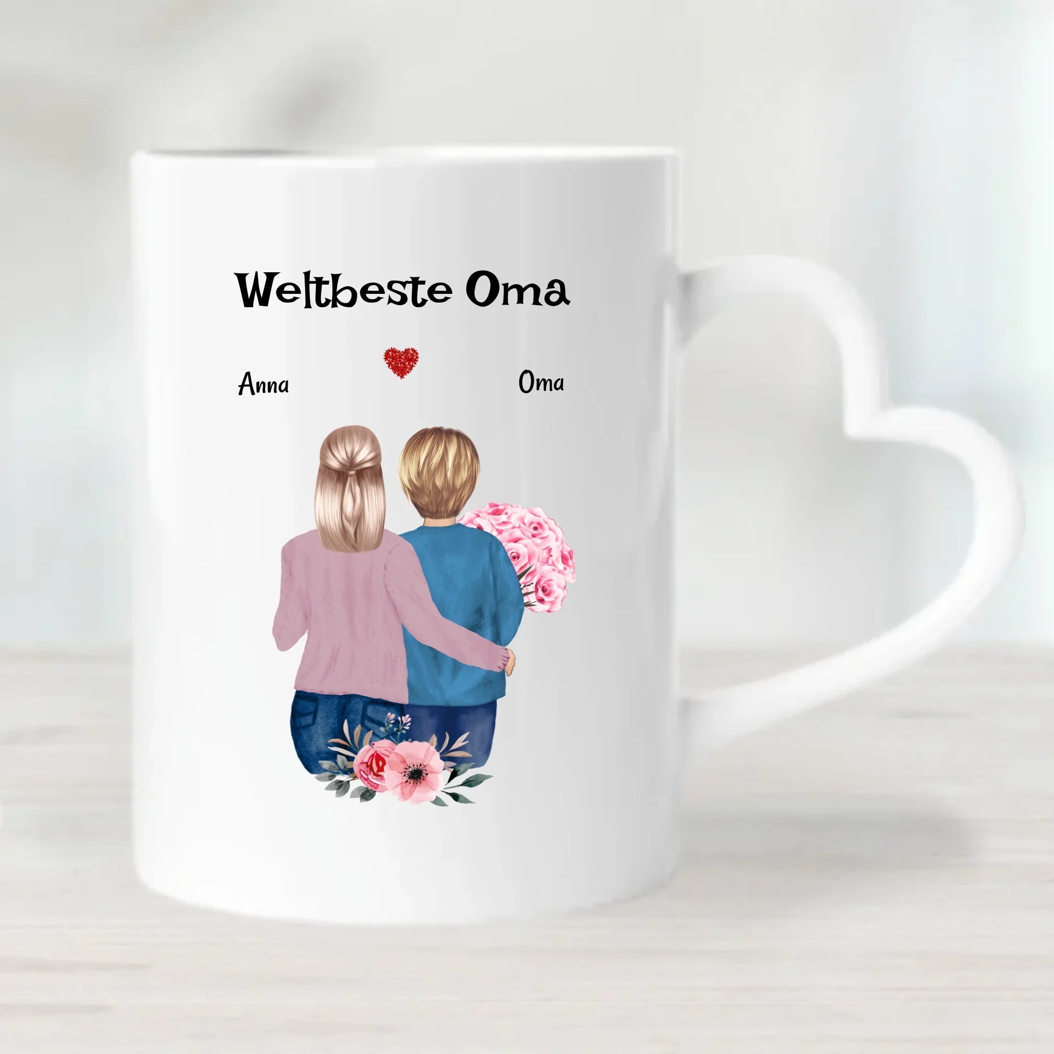 Oma Tasse Geschenk personalisiert gestalten - Cantty