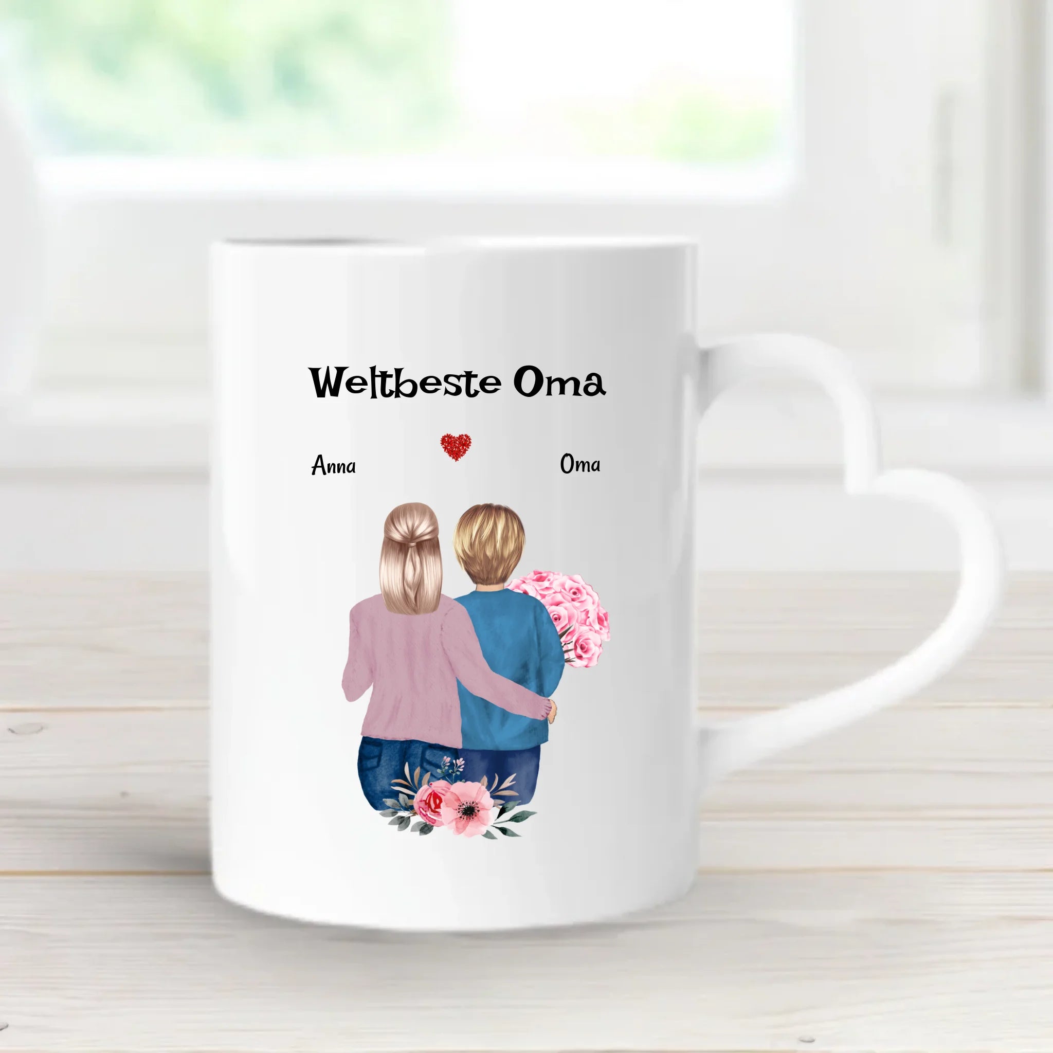 Oma Tasse Geschenk personalisiert gestalten - Cantty