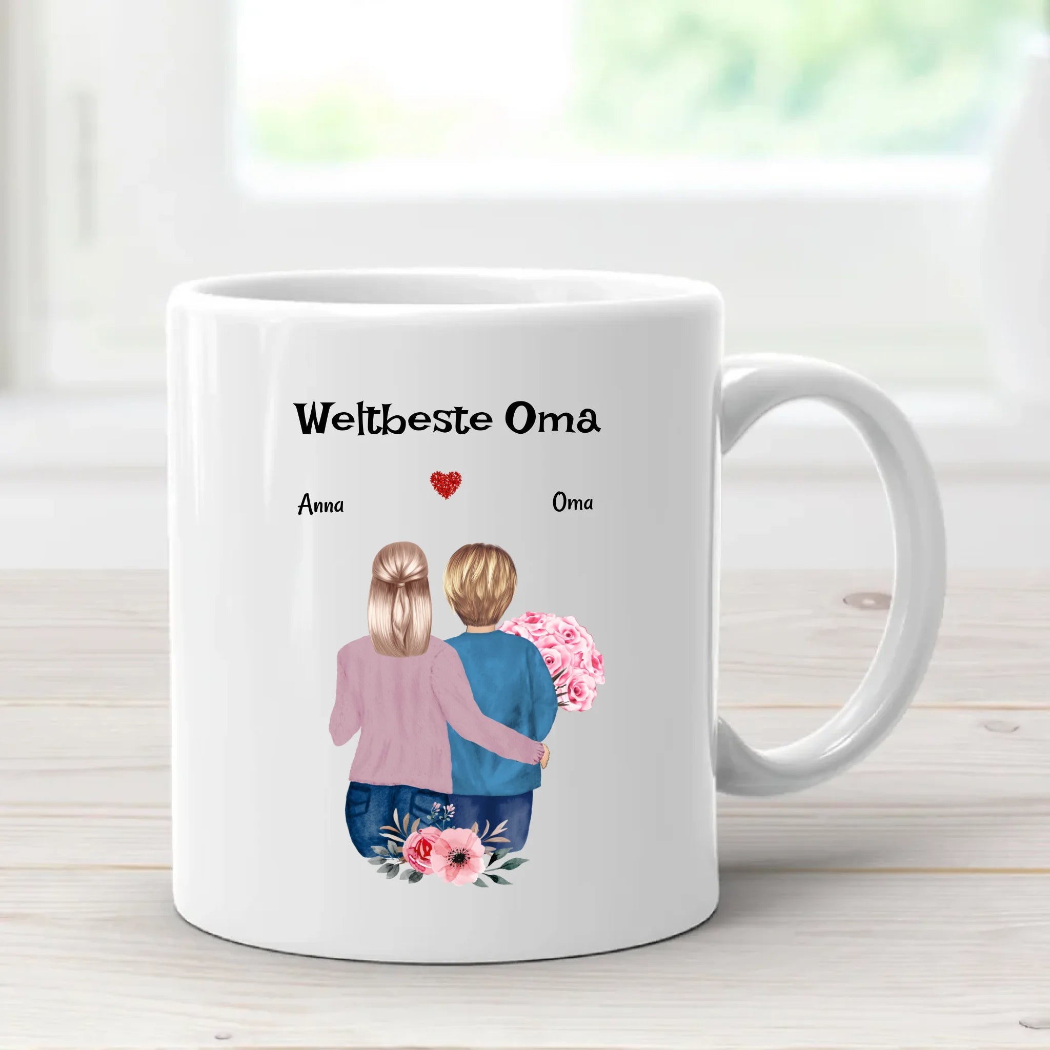 Oma Tasse Geschenk personalisiert gestalten - Cantty