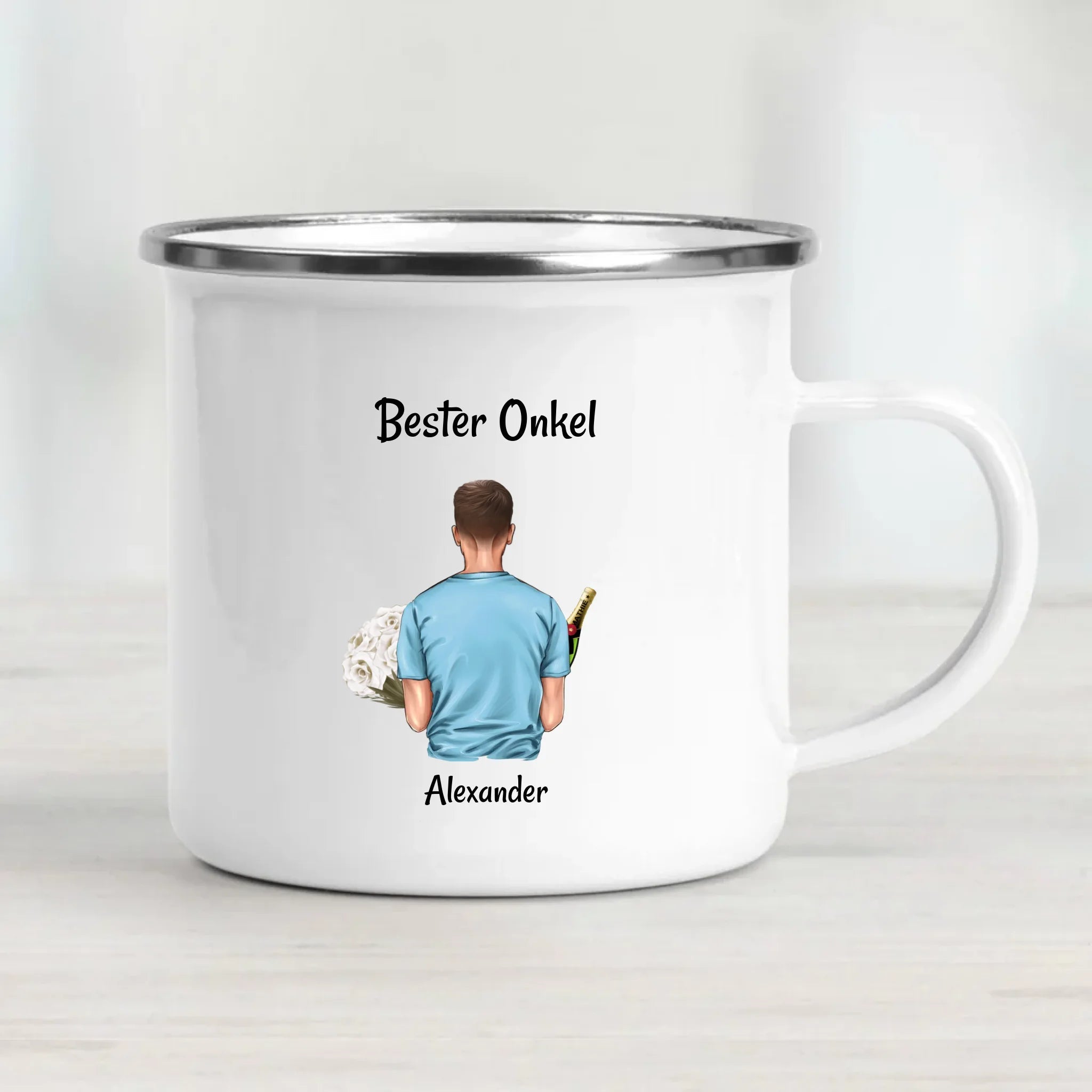 Onkel Tasse Geschenk Geburtstag personalisiert - Cantty
