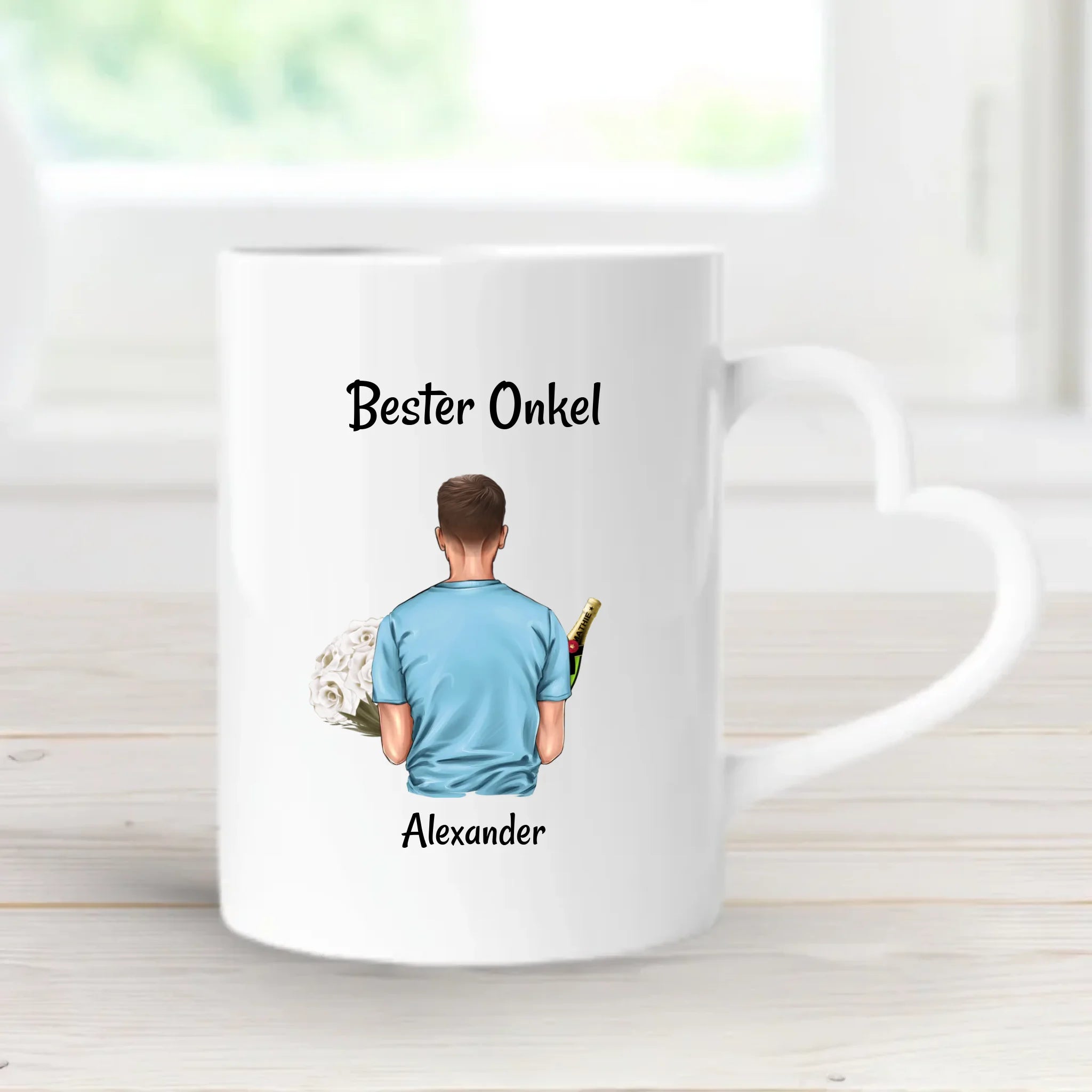 Onkel Tasse Geschenk Geburtstag personalisiert - Cantty
