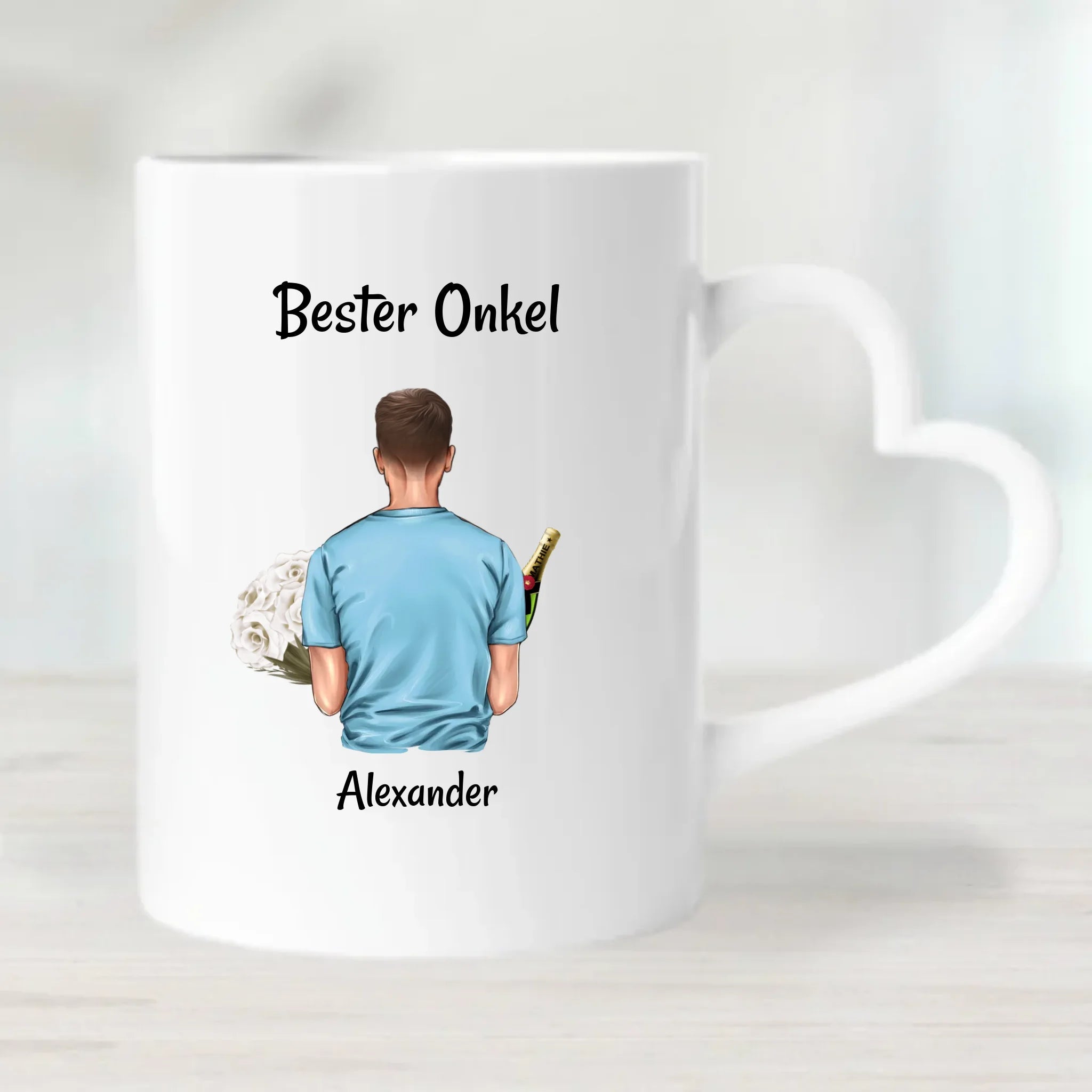 Onkel Tasse Geschenk Geburtstag personalisiert - Cantty