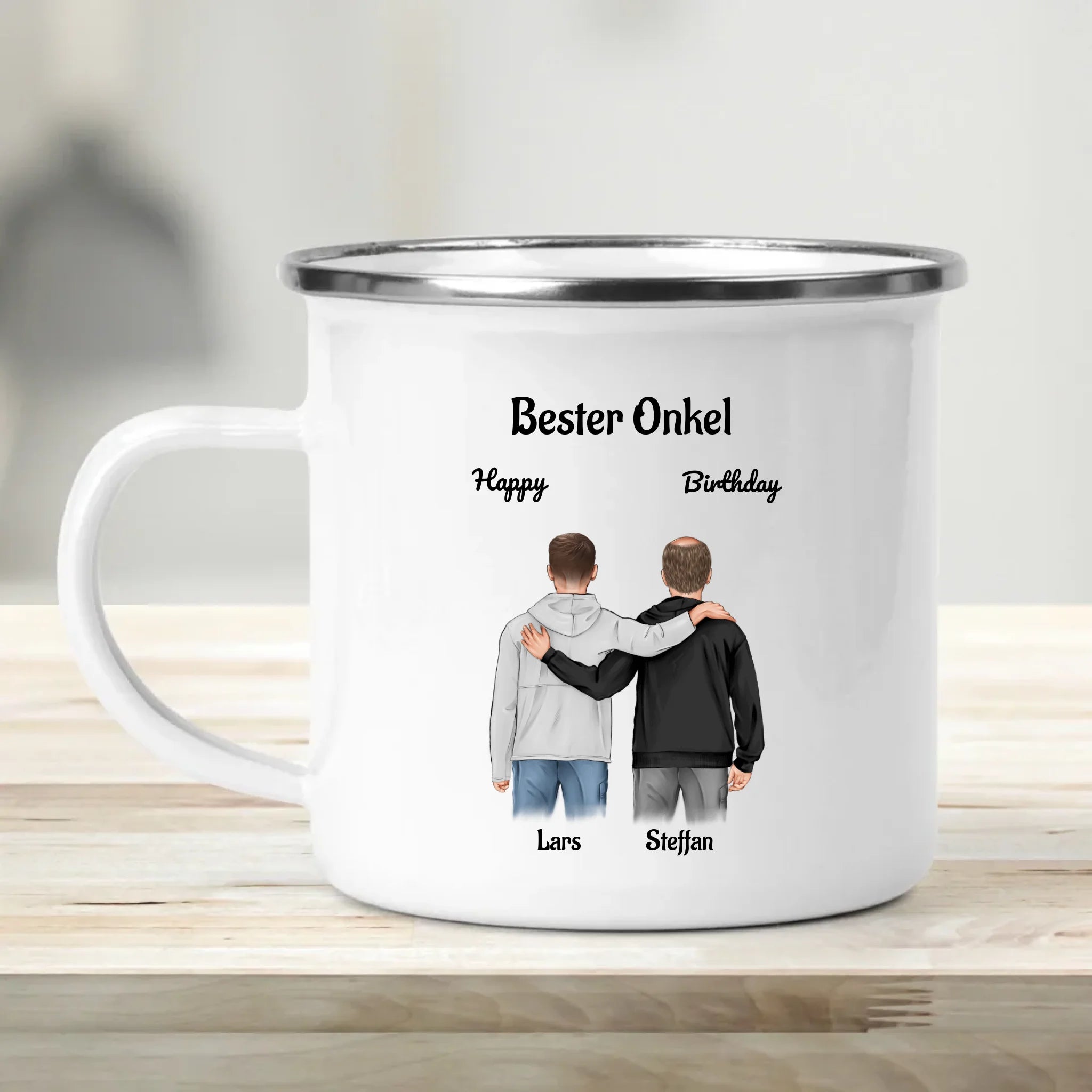 Onkel Tasse personalisiert Geschenk von Neffe - Cantty
