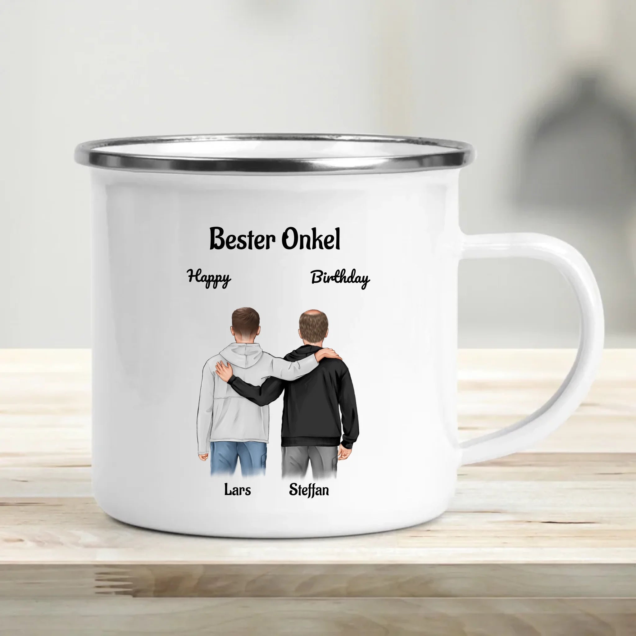Onkel Tasse personalisiert Geschenk von Neffe - Cantty