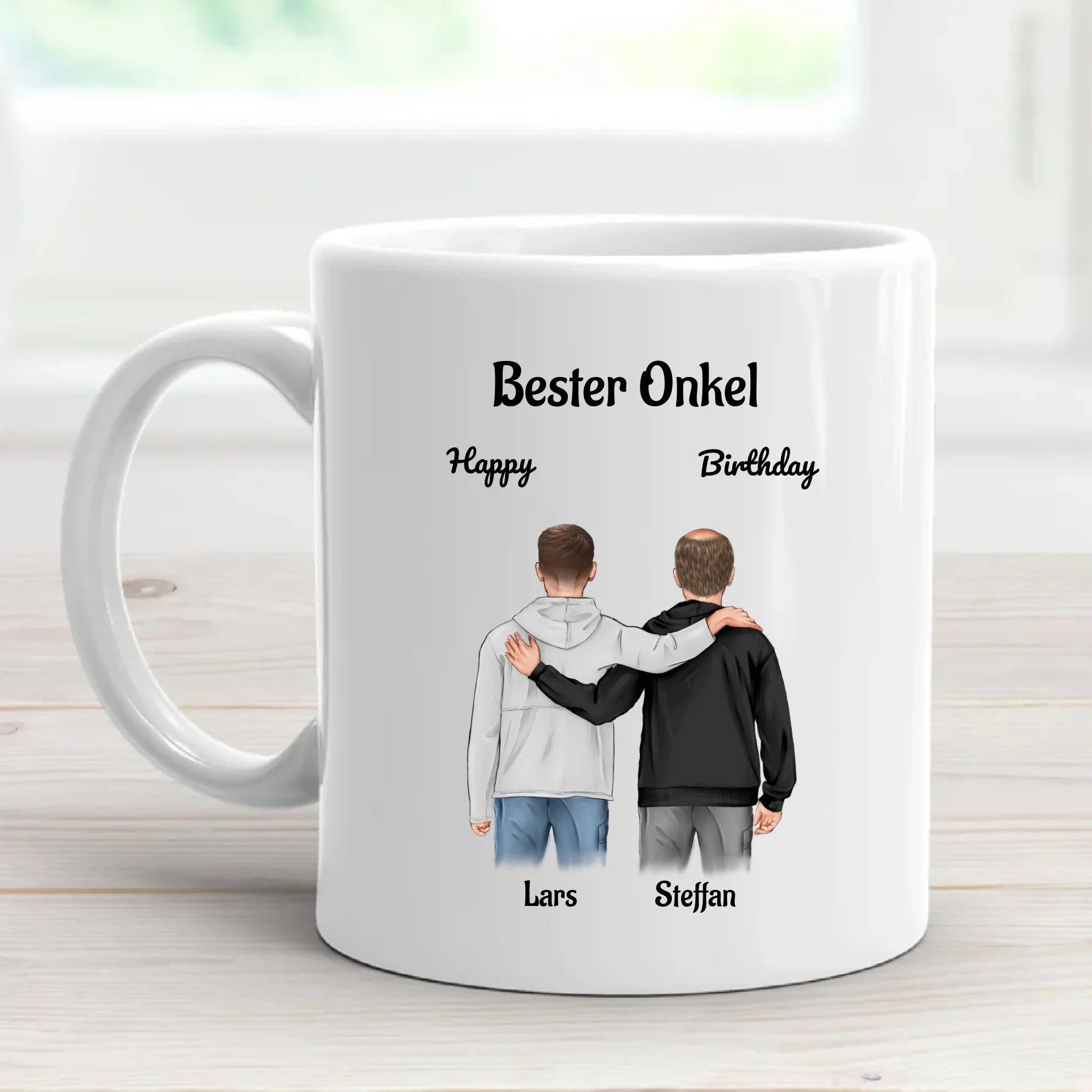Onkel Tasse personalisiert Geschenk von Neffe - Cantty