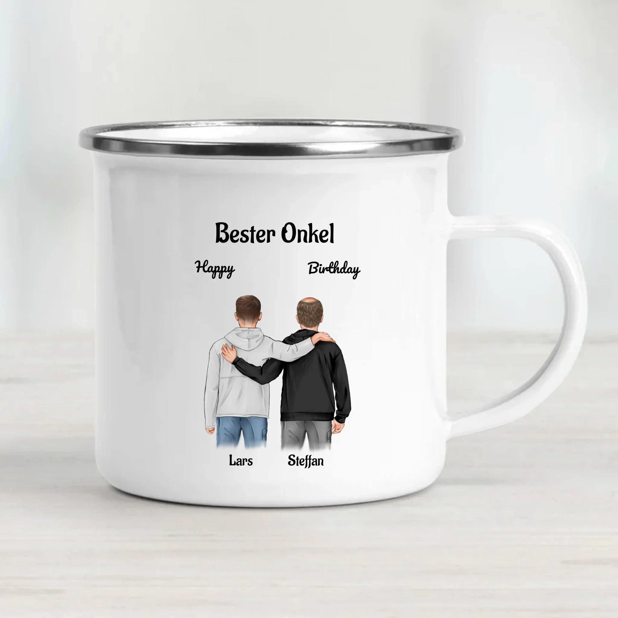 Onkel Tasse personalisiert Geschenk von Neffe - Cantty