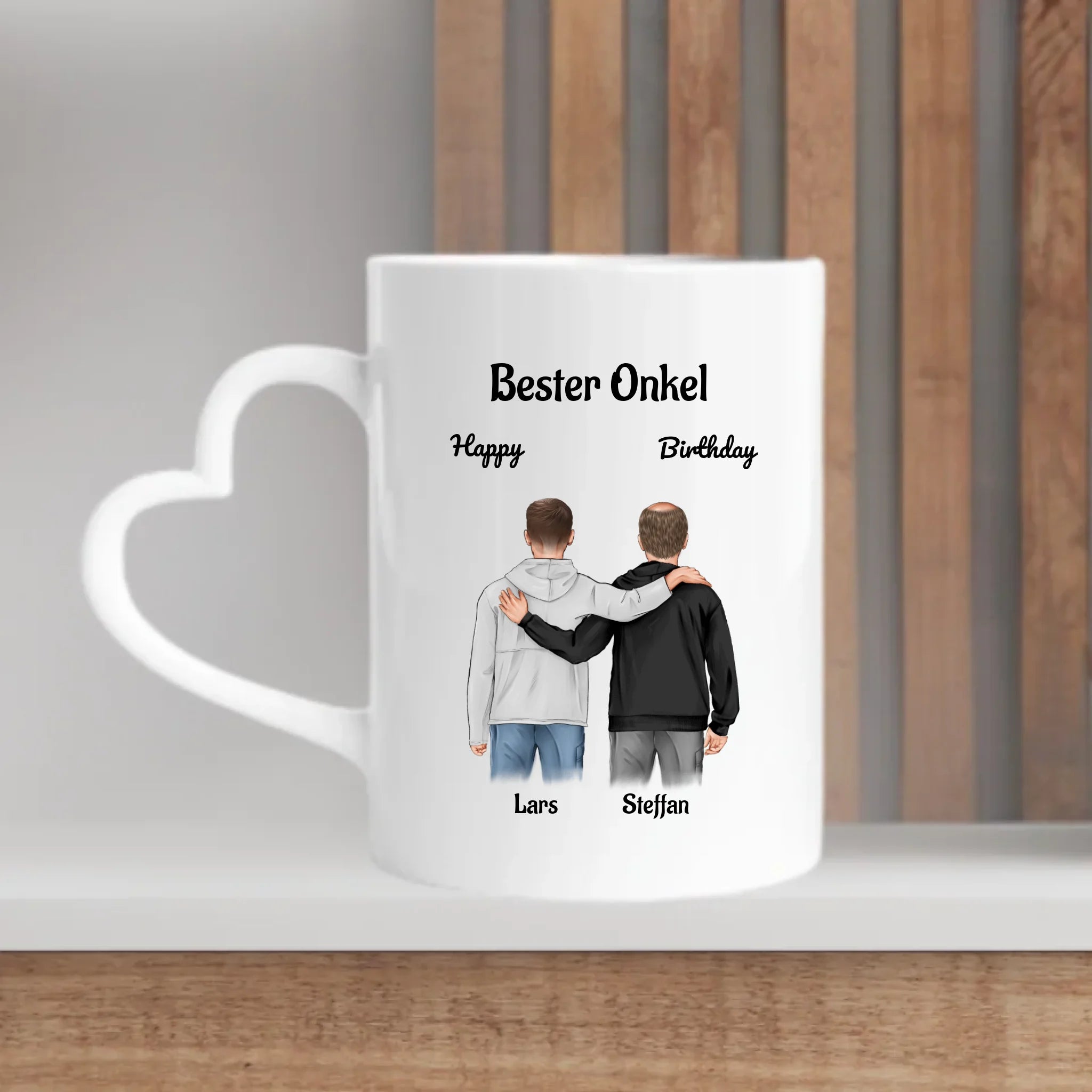 Onkel Tasse personalisiert Geschenk von Neffe - Cantty