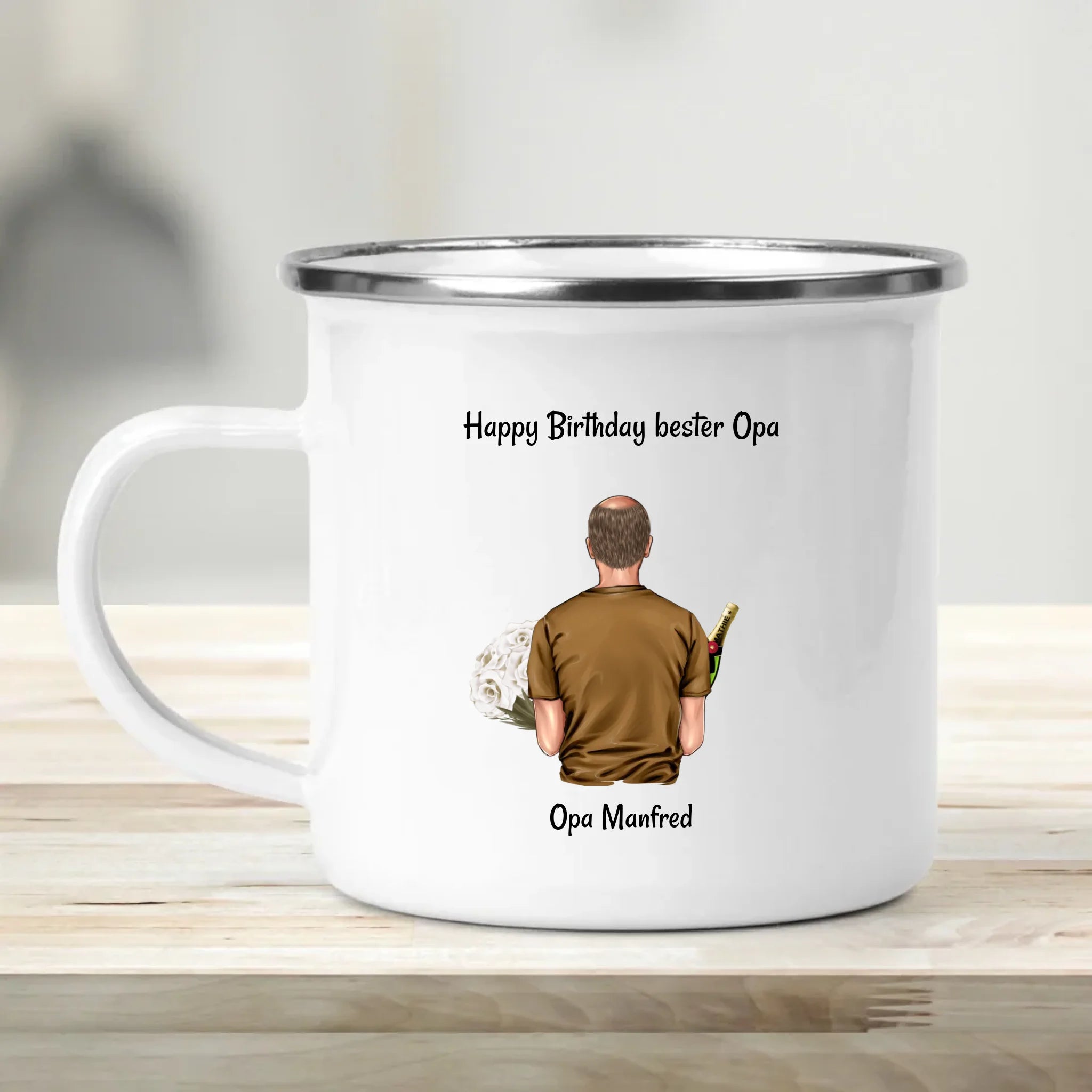 Opa Geburtstag Tasse personalisiert - Cantty