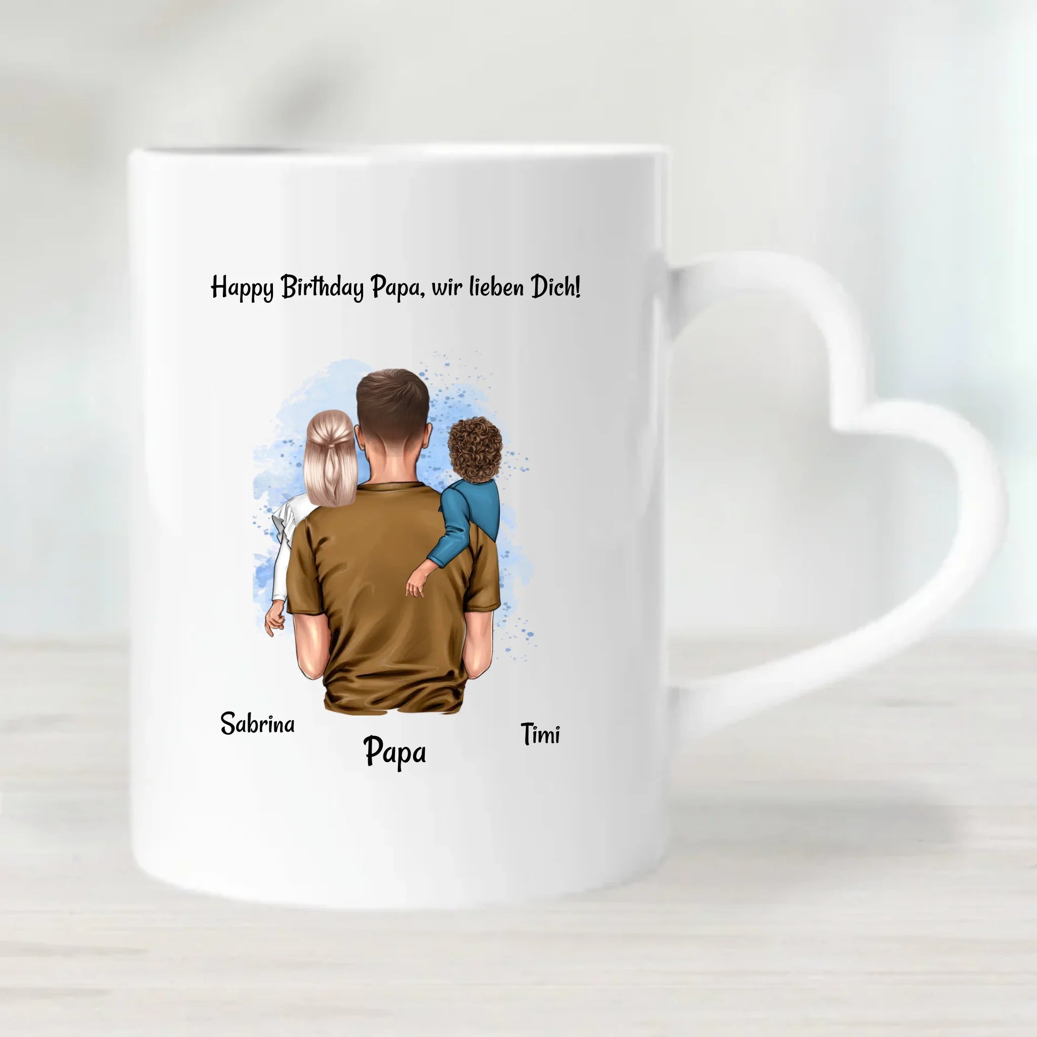 Papa Tasse Geschenk Geburtstag von Sohn Tochter - Cantty