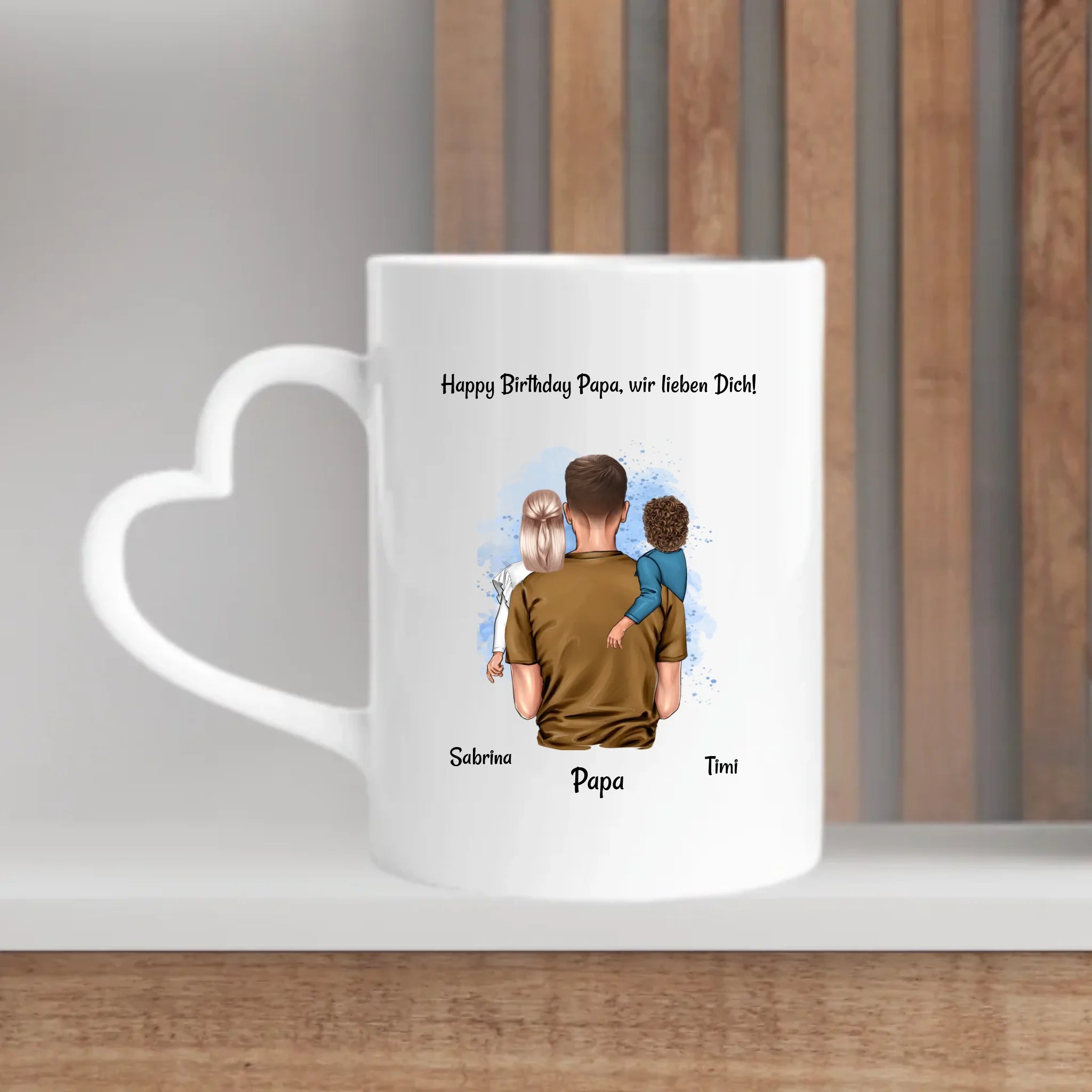 Papa Tasse Geschenk Geburtstag von Sohn Tochter - Cantty
