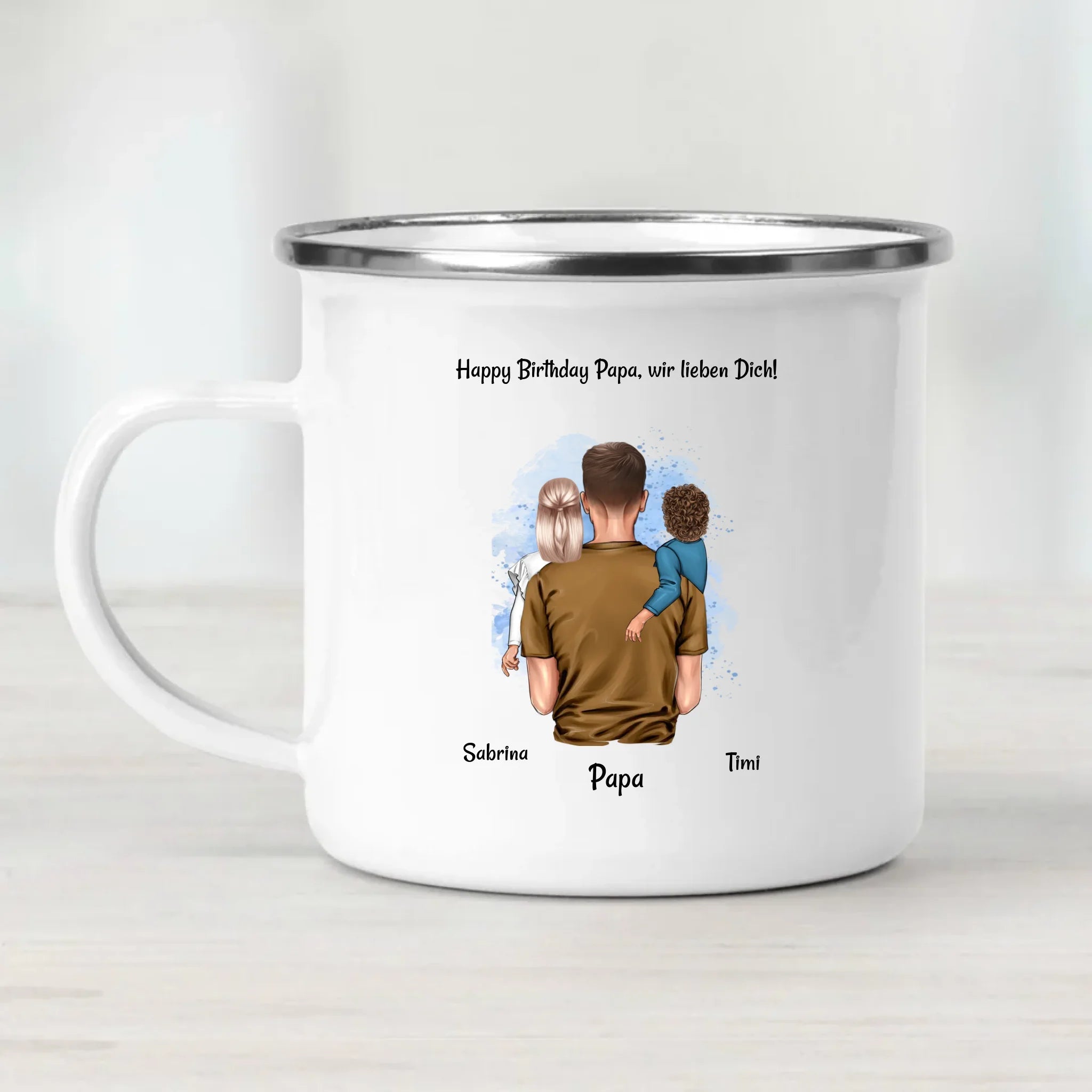 Papa Tasse Geschenk Geburtstag von Sohn Tochter - Cantty