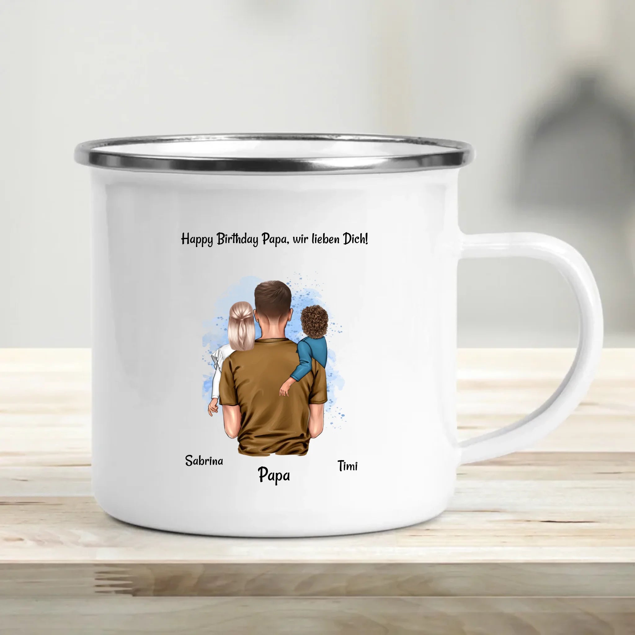 Papa Tasse Geschenk Geburtstag von Sohn Tochter - Cantty