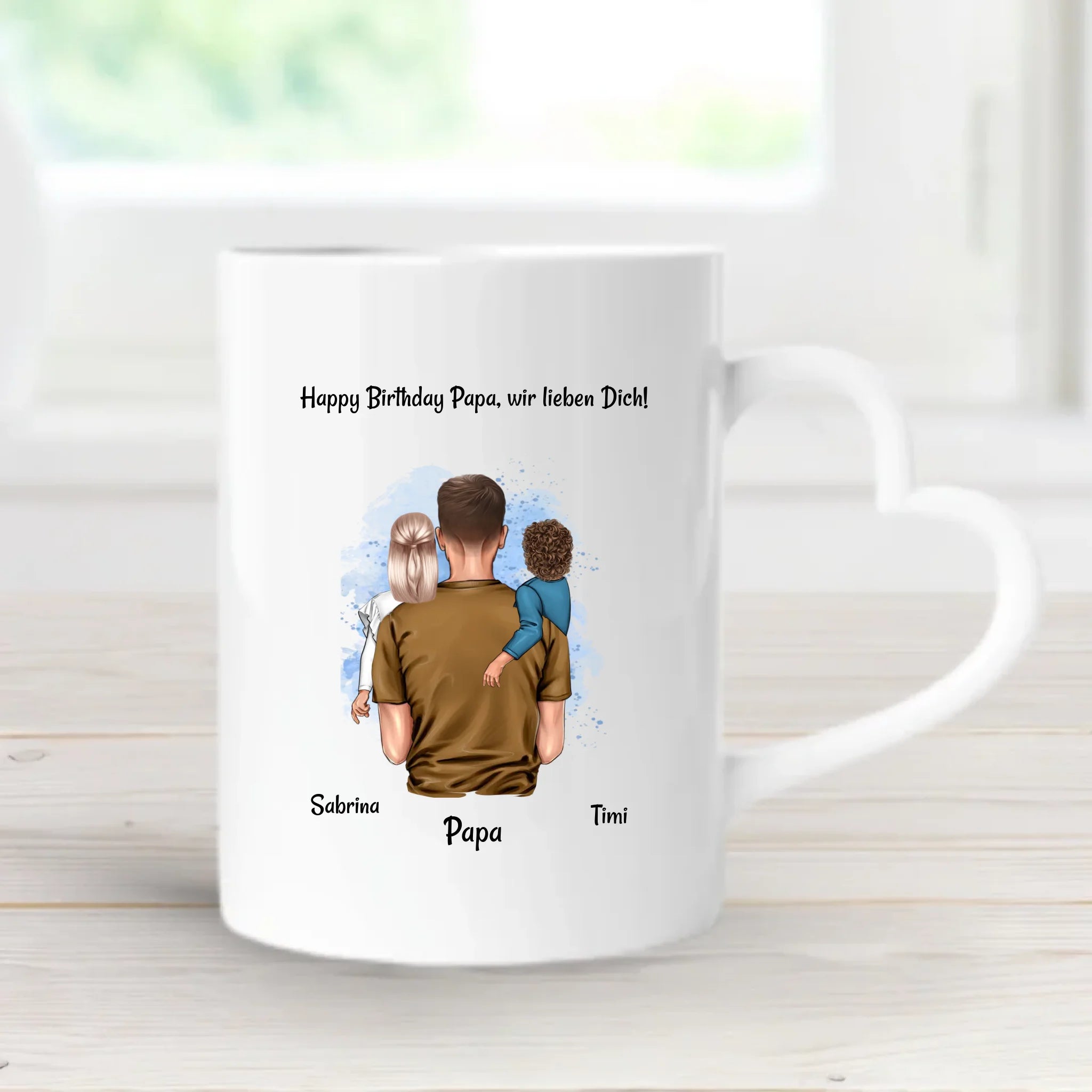 Papa Tasse Geschenk Geburtstag von Sohn Tochter - Cantty