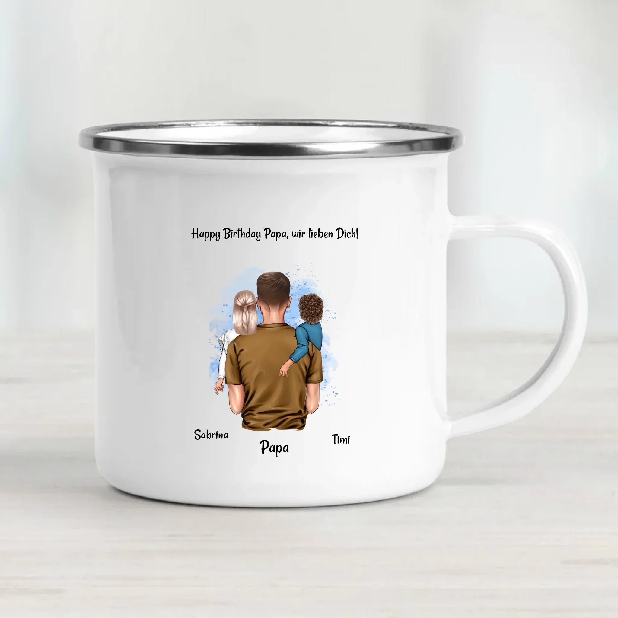 Papa Tasse Geschenk Geburtstag von Sohn Tochter - Cantty