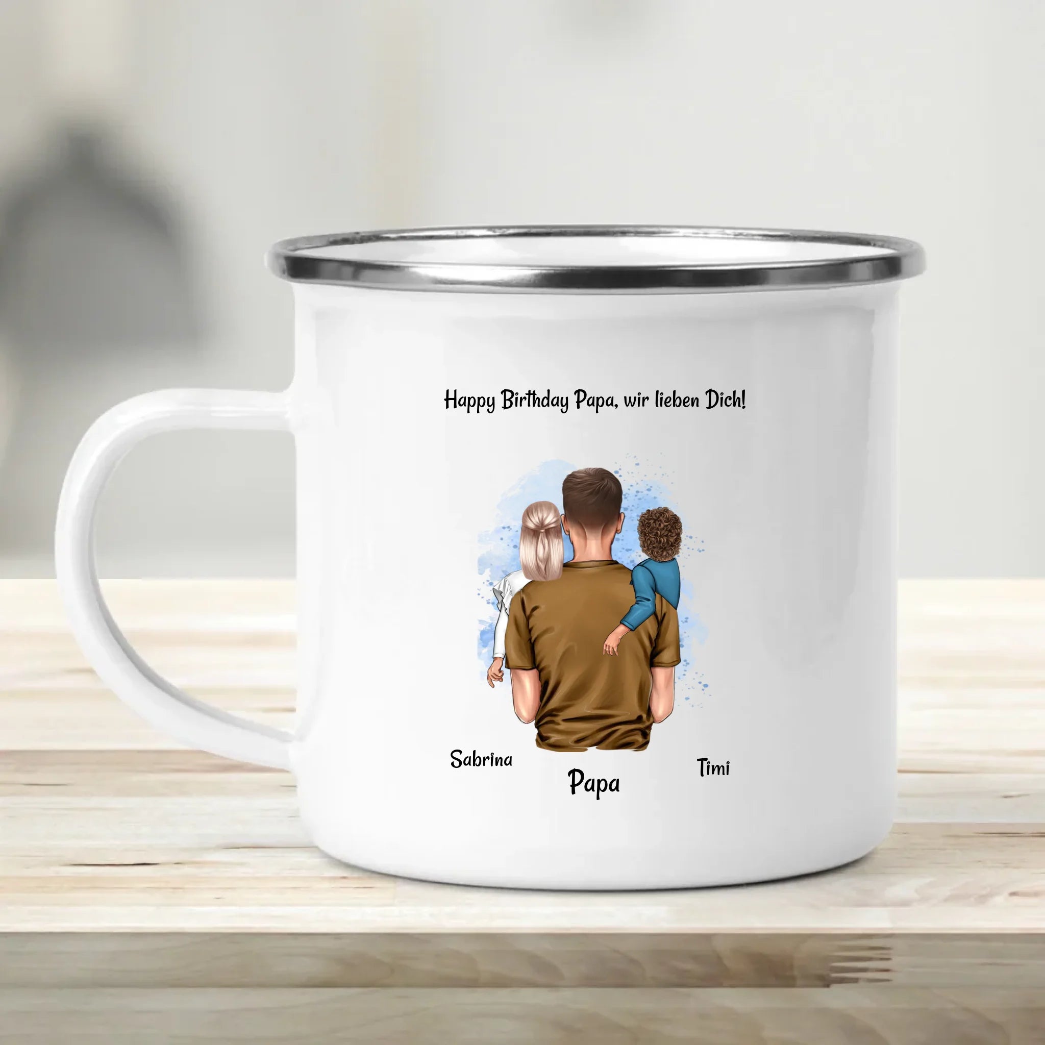 Papa Tasse Geschenk Geburtstag von Sohn Tochter - Cantty