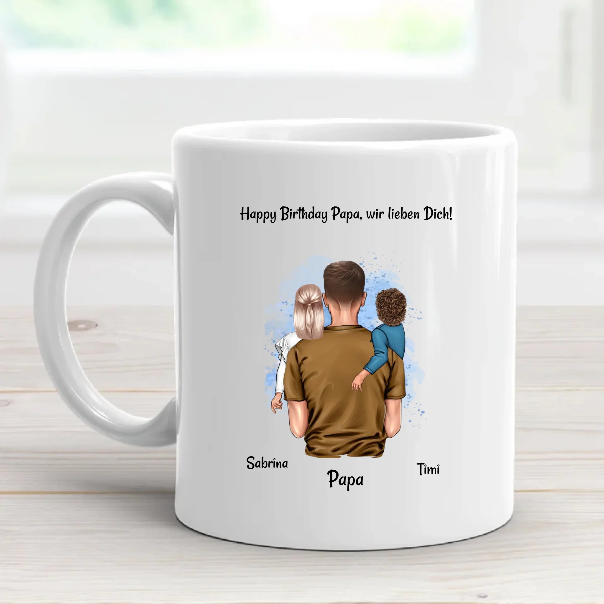 Papa Tasse Geschenk Geburtstag von Sohn Tochter - Cantty