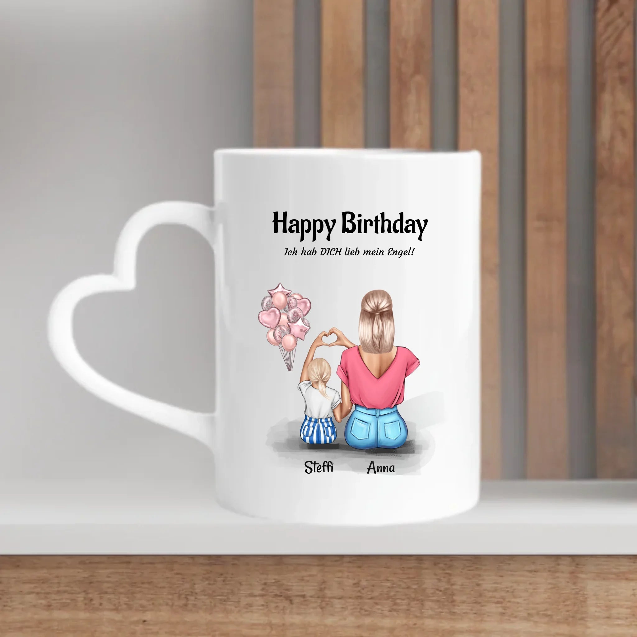 Patenkind Tasse Mädchen Patentante personalisiert - Cantty