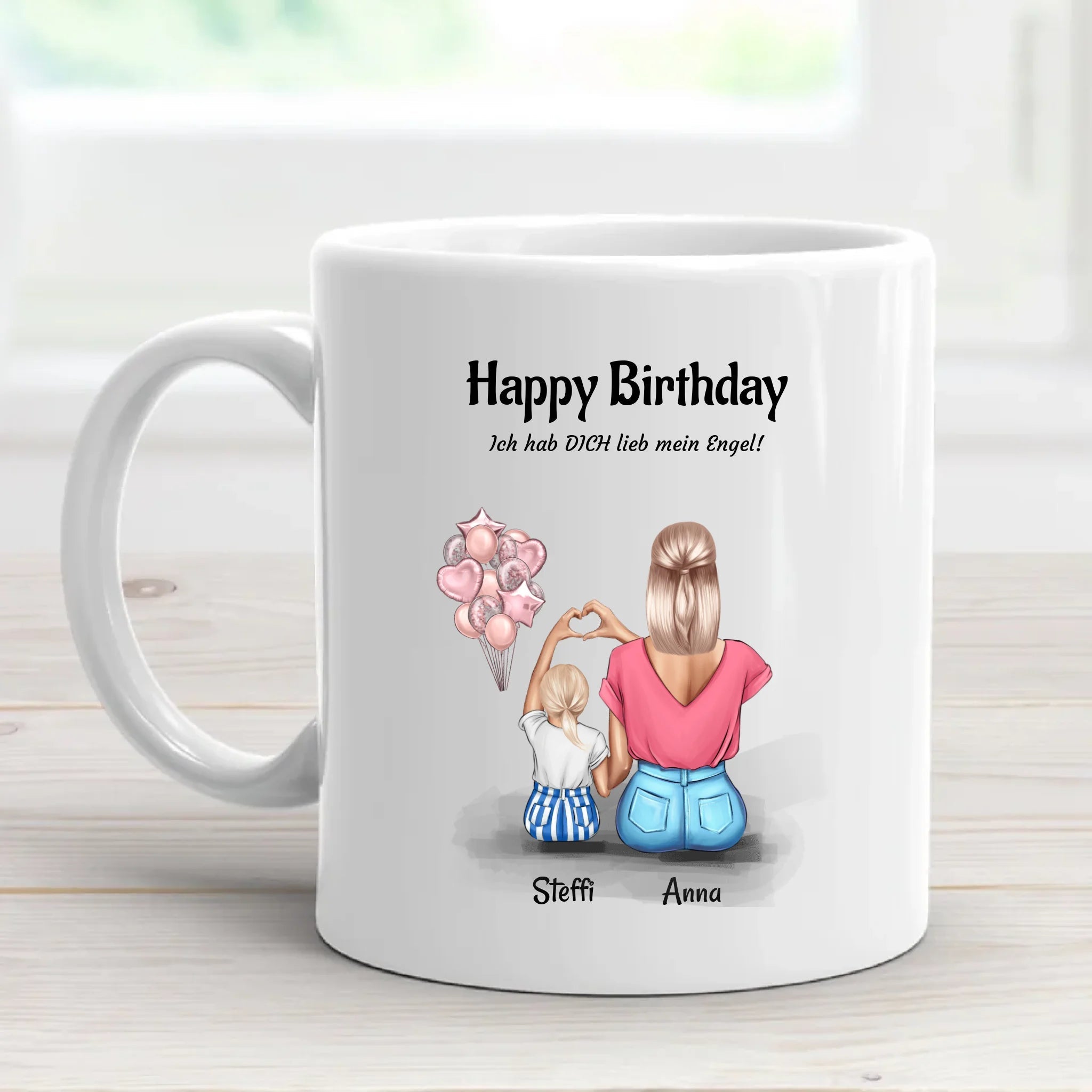 Patenkind Tasse Mädchen Patentante personalisiert - Cantty