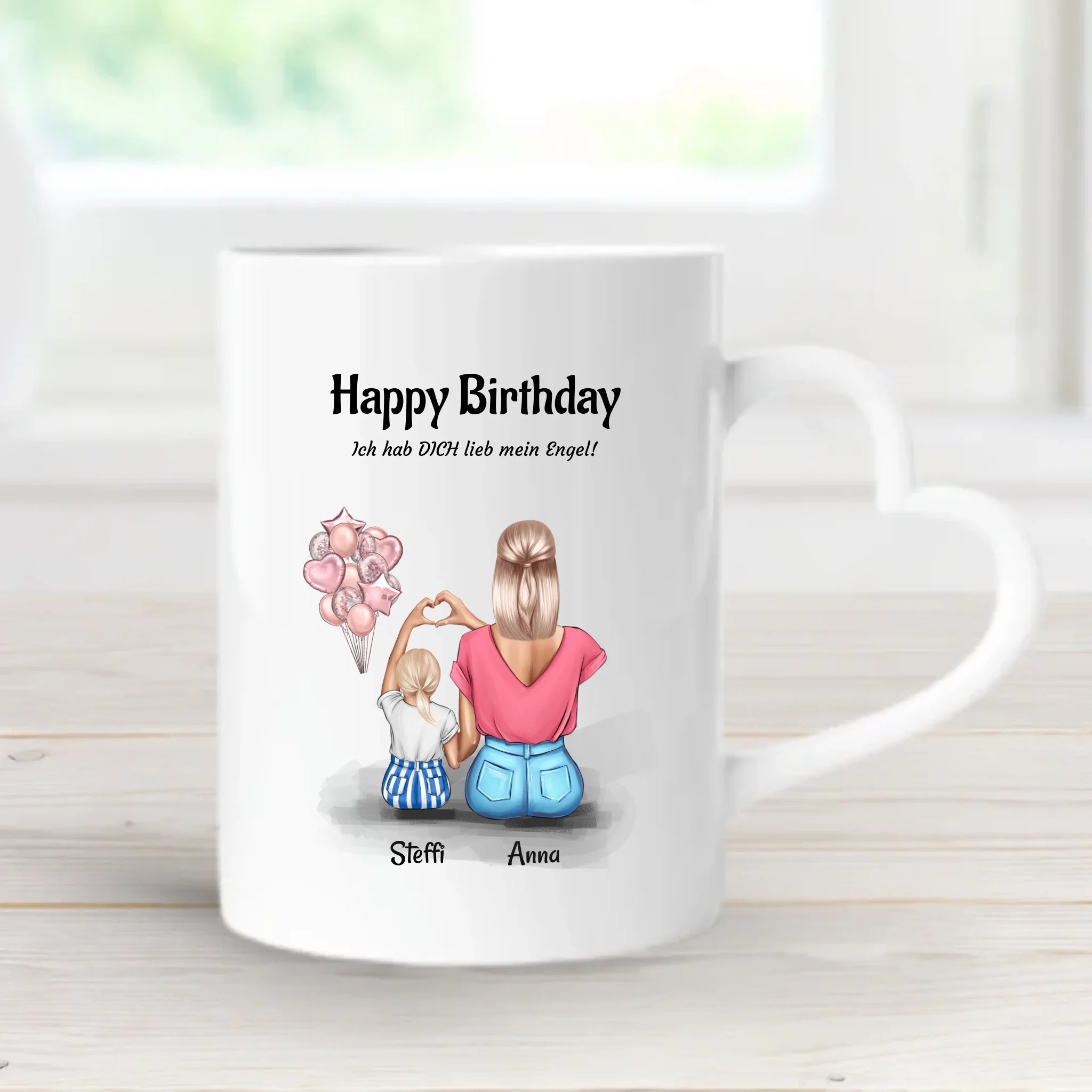 Patenkind Tasse Mädchen Patentante personalisiert - Cantty