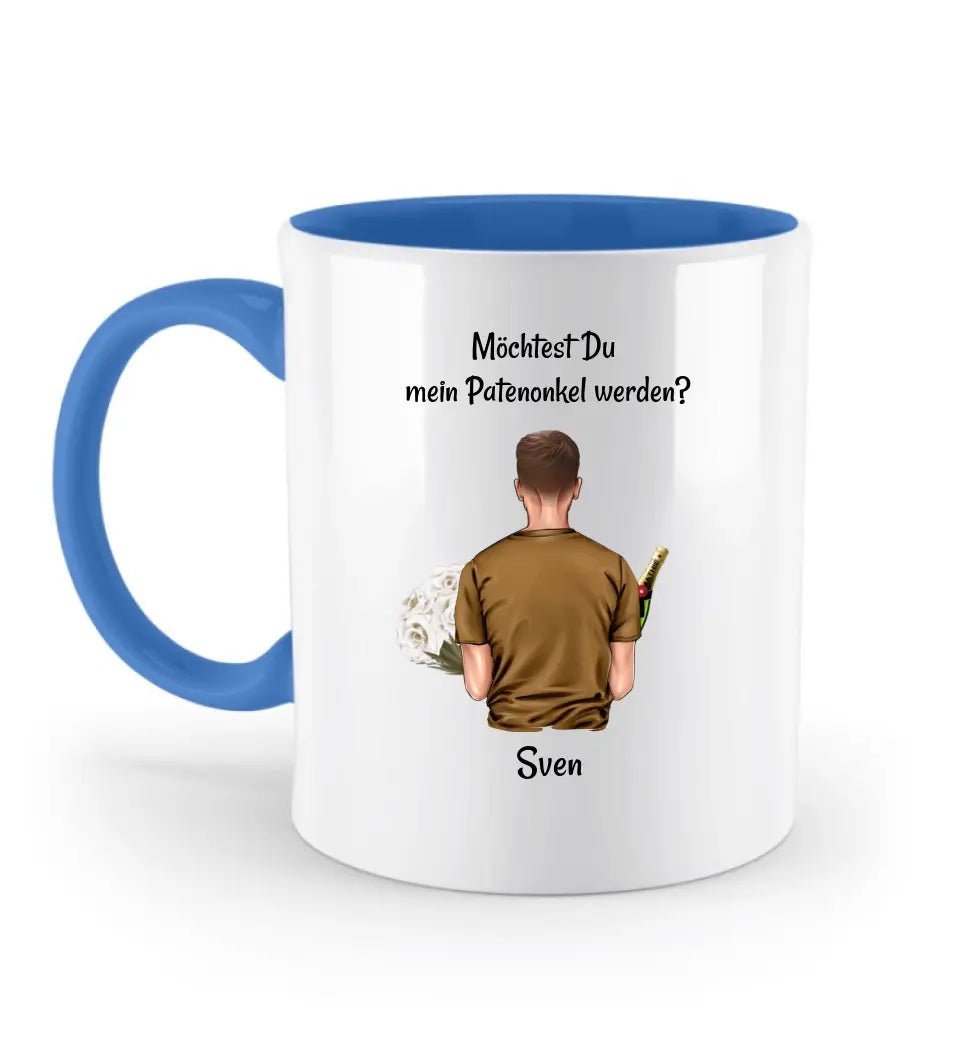 Patenonkel Fragen Tasse personalisiert - Cantty