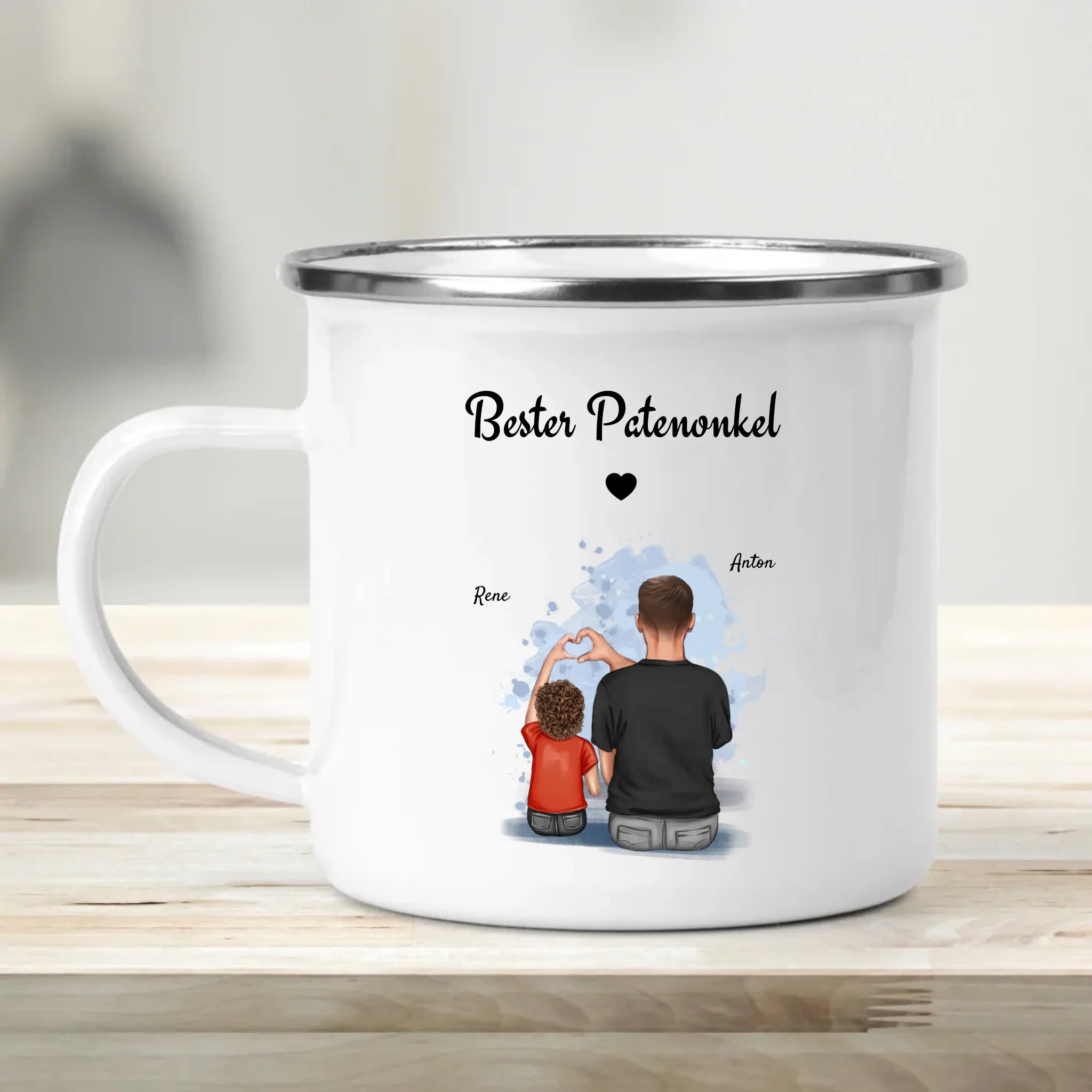 Patenonkel Patenkind Junge Geschenk Tasse personalisiert - Cantty