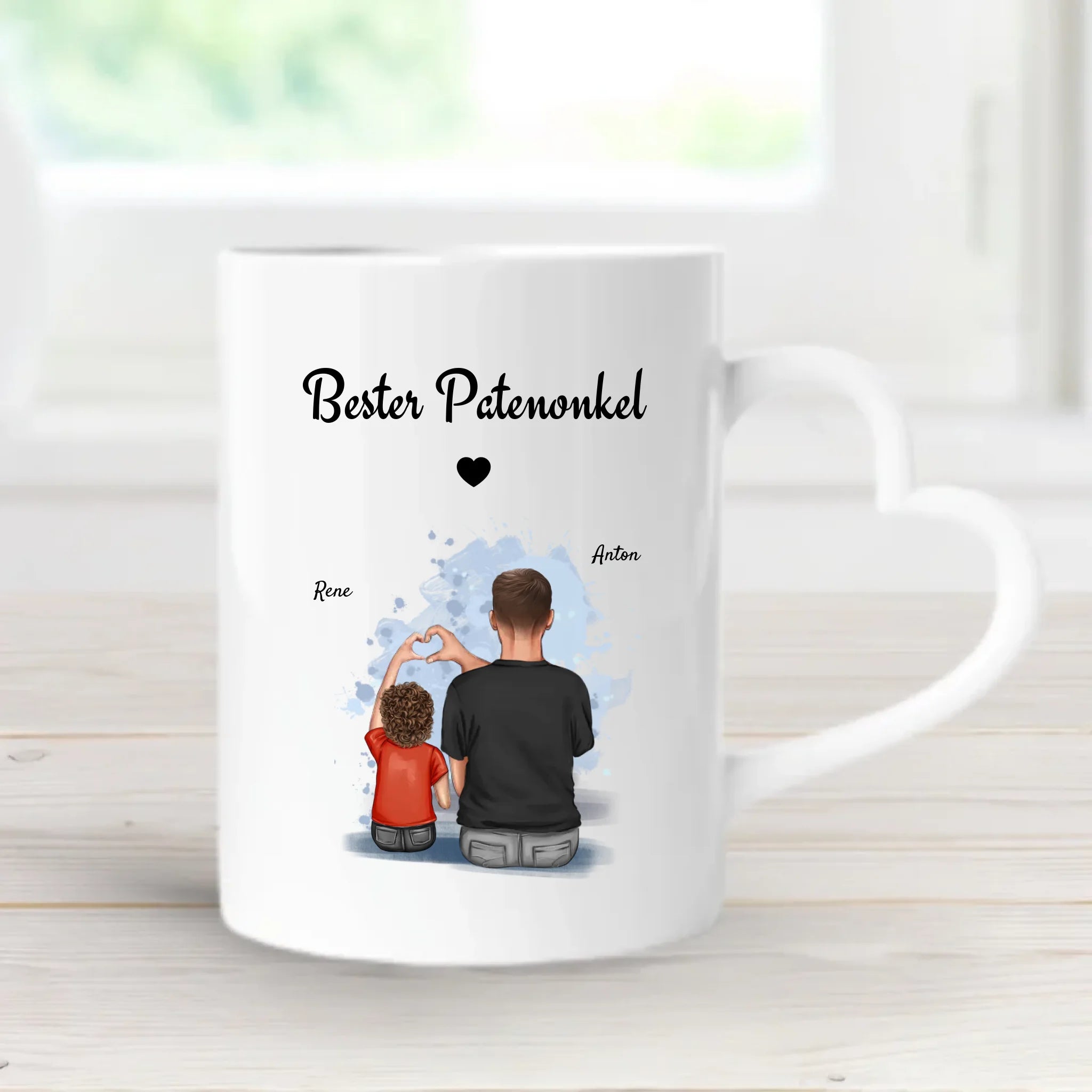 Patenonkel Patenkind Junge Geschenk Tasse personalisiert - Cantty