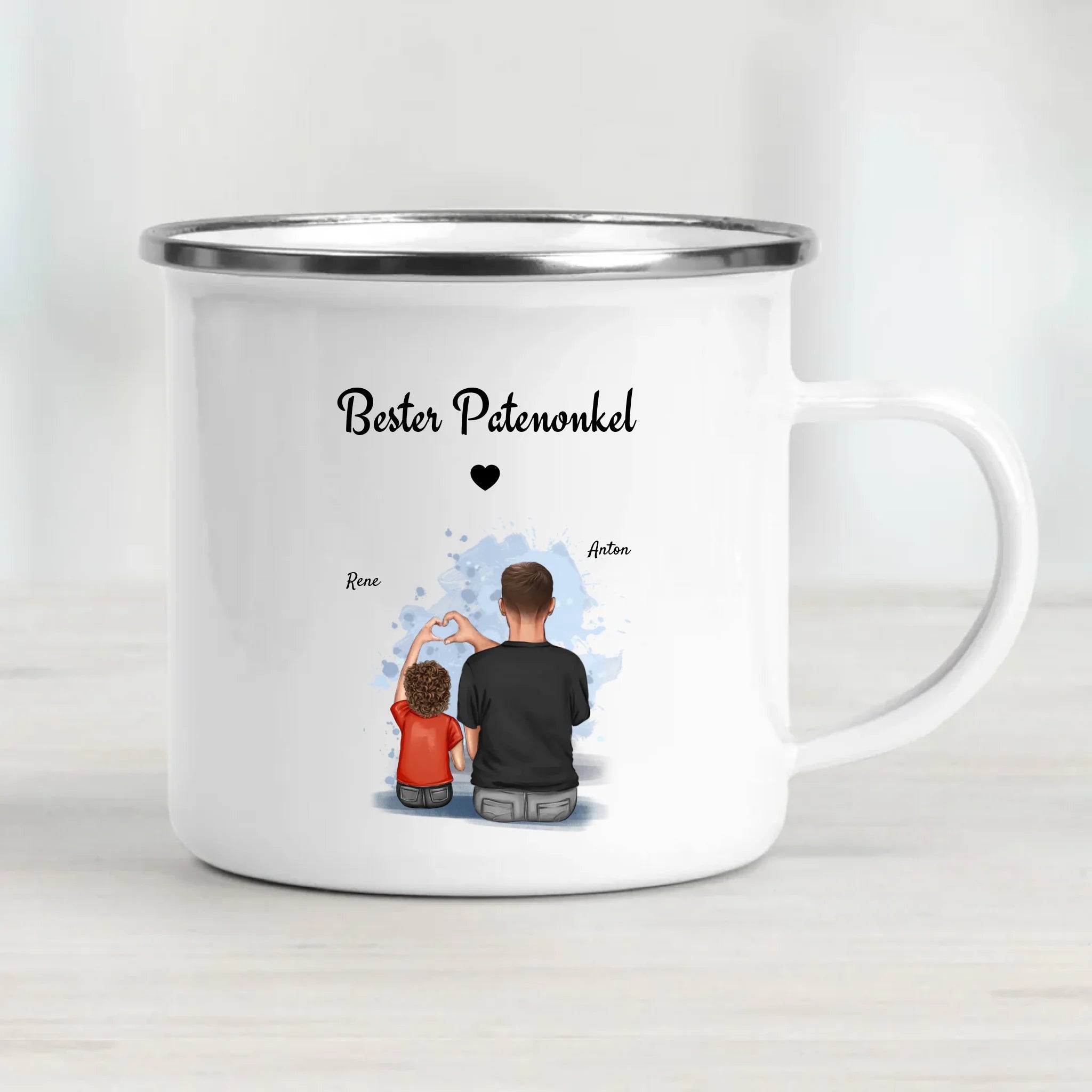 Patenonkel Patenkind Junge Geschenk Tasse personalisiert - Cantty