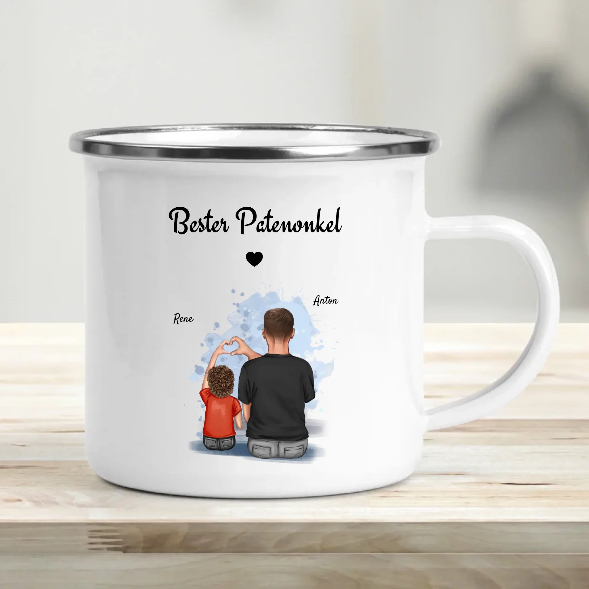 Patenonkel Patenkind Junge Geschenk Tasse personalisiert - Cantty