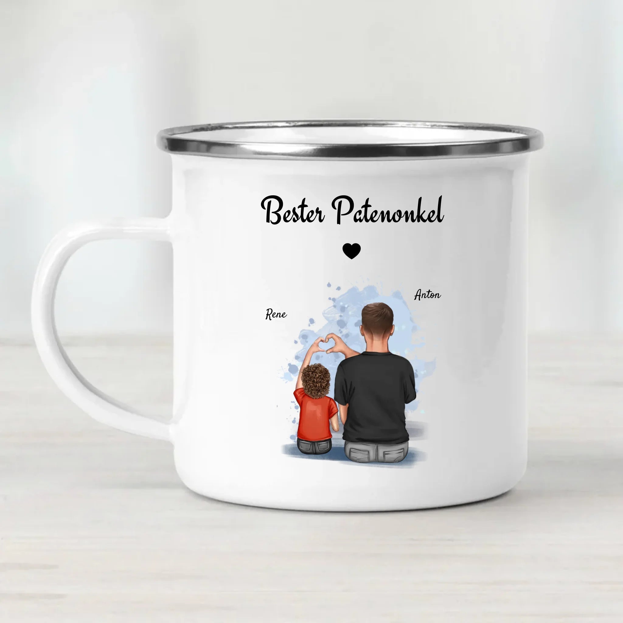 Patenonkel Patenkind Junge Geschenk Tasse personalisiert - Cantty