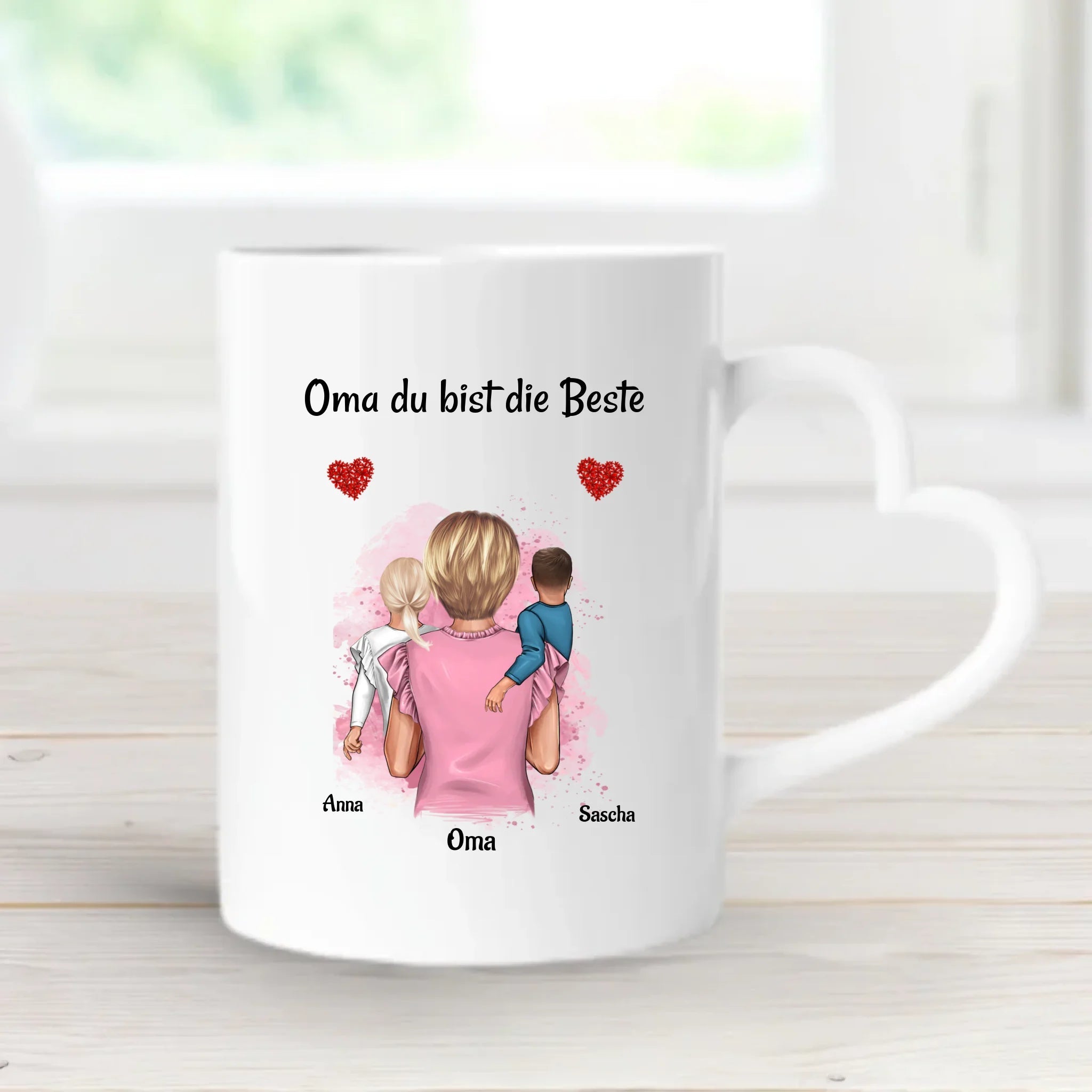 Personalisiert Tasse für Oma Geschenk von Enkelkinder - Cantty